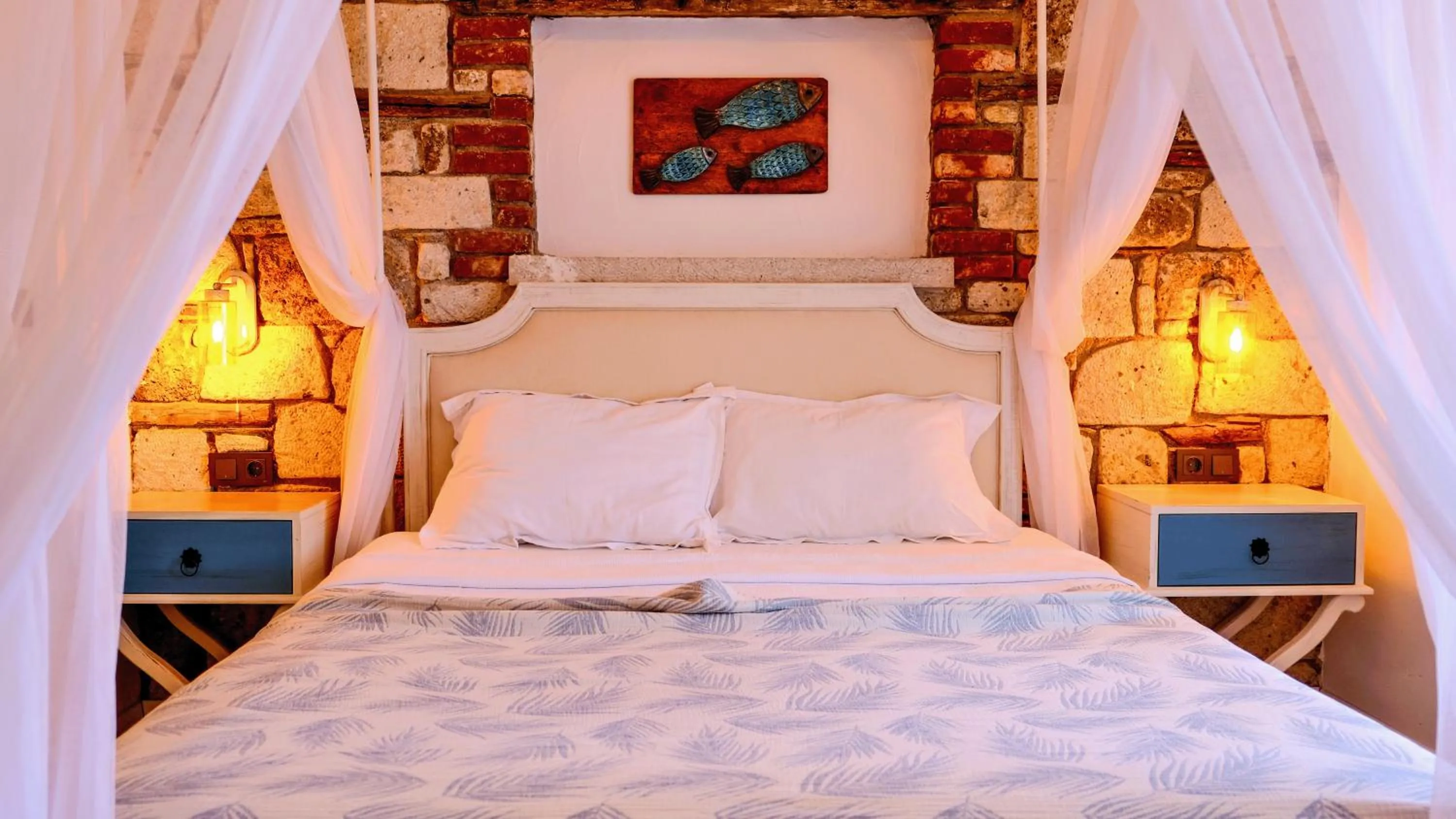 Bed in Casa Rubino Otel