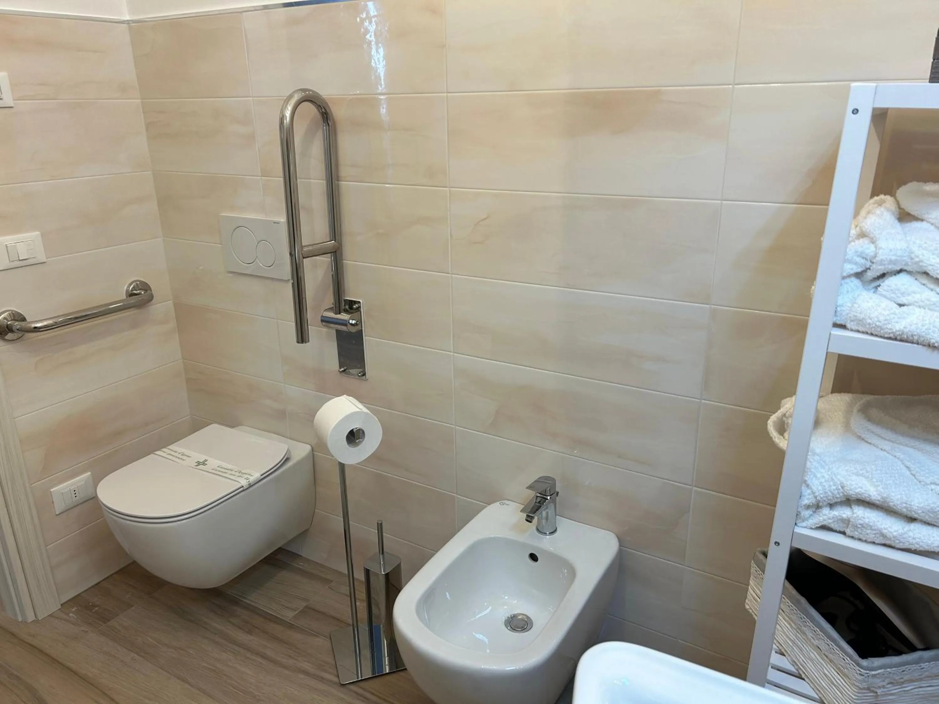 Toilet in Hotel Panoramica