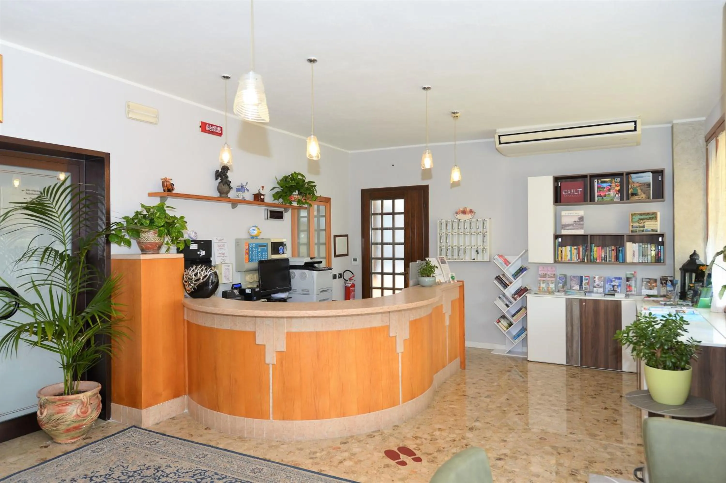 Lobby or reception in Hotel Panoramica