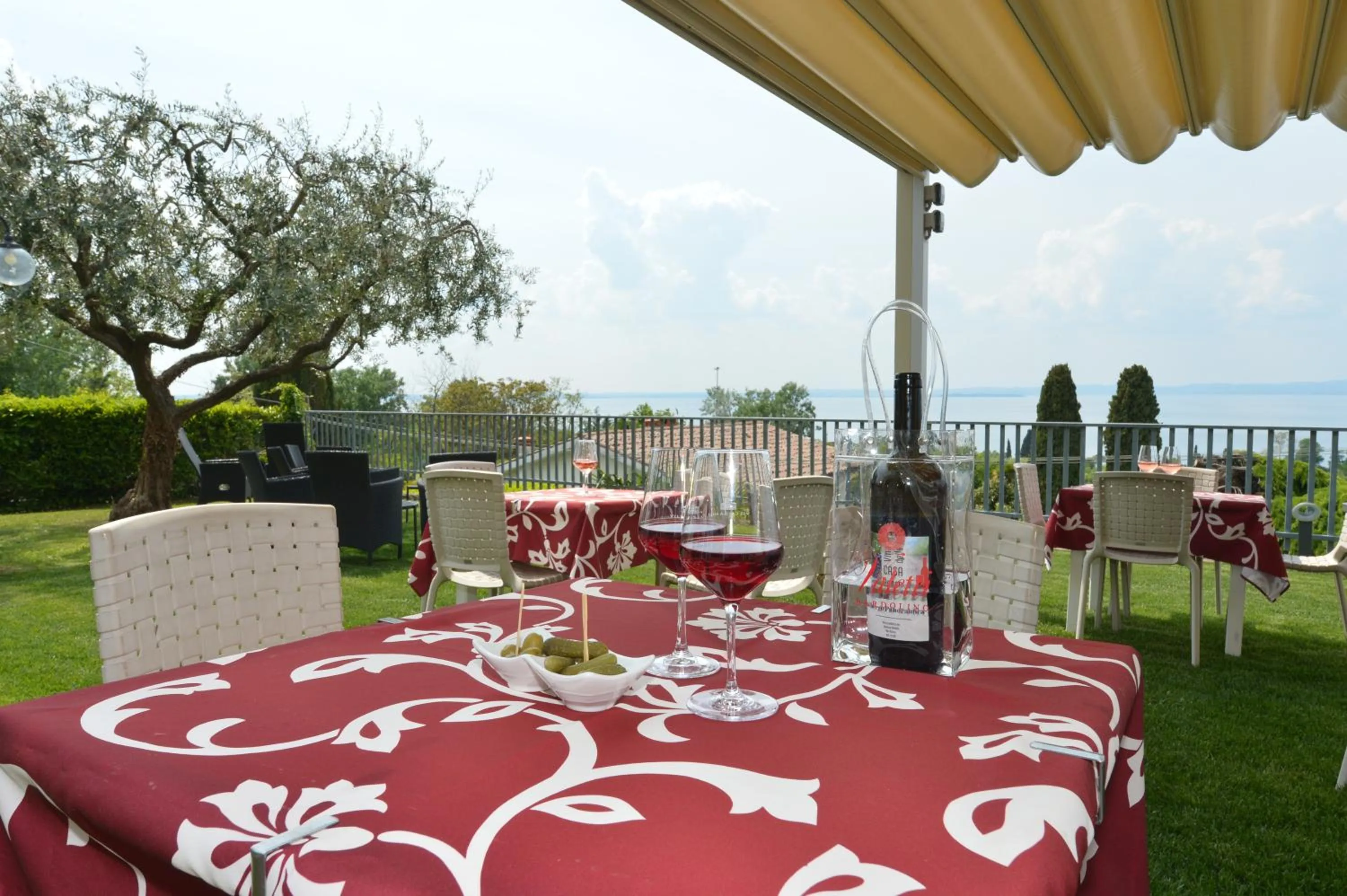 Patio in Hotel Panoramica
