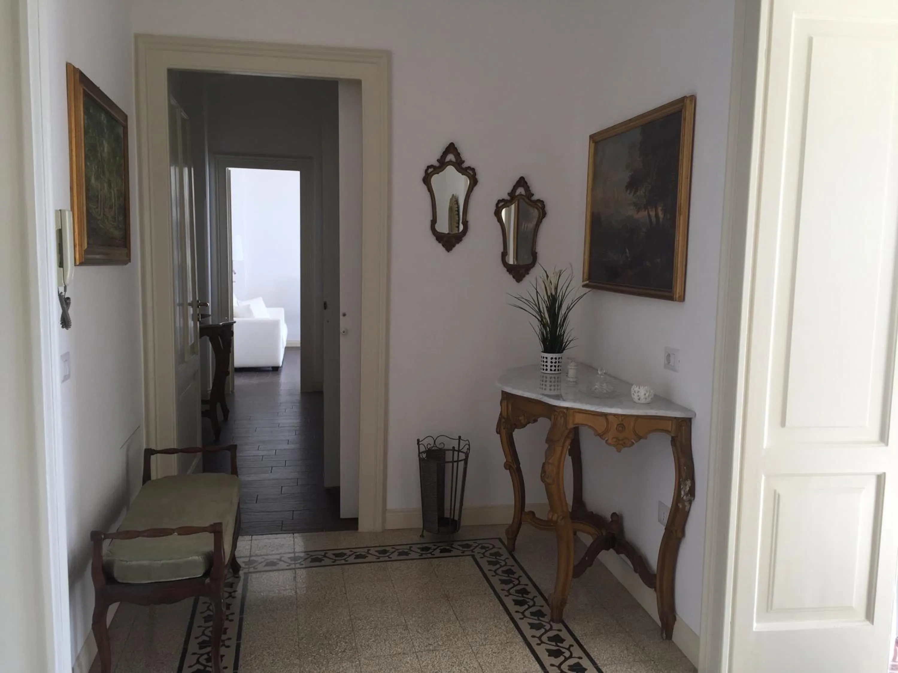 Lobby or reception in B&B di mare e d'azzurro