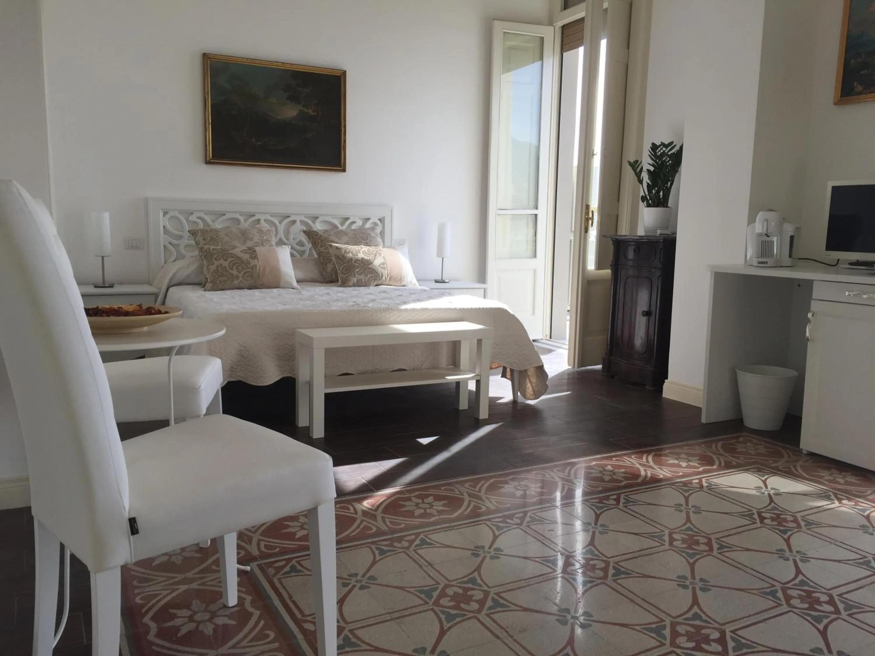 Bedroom, Bed in B&B di mare e d'azzurro