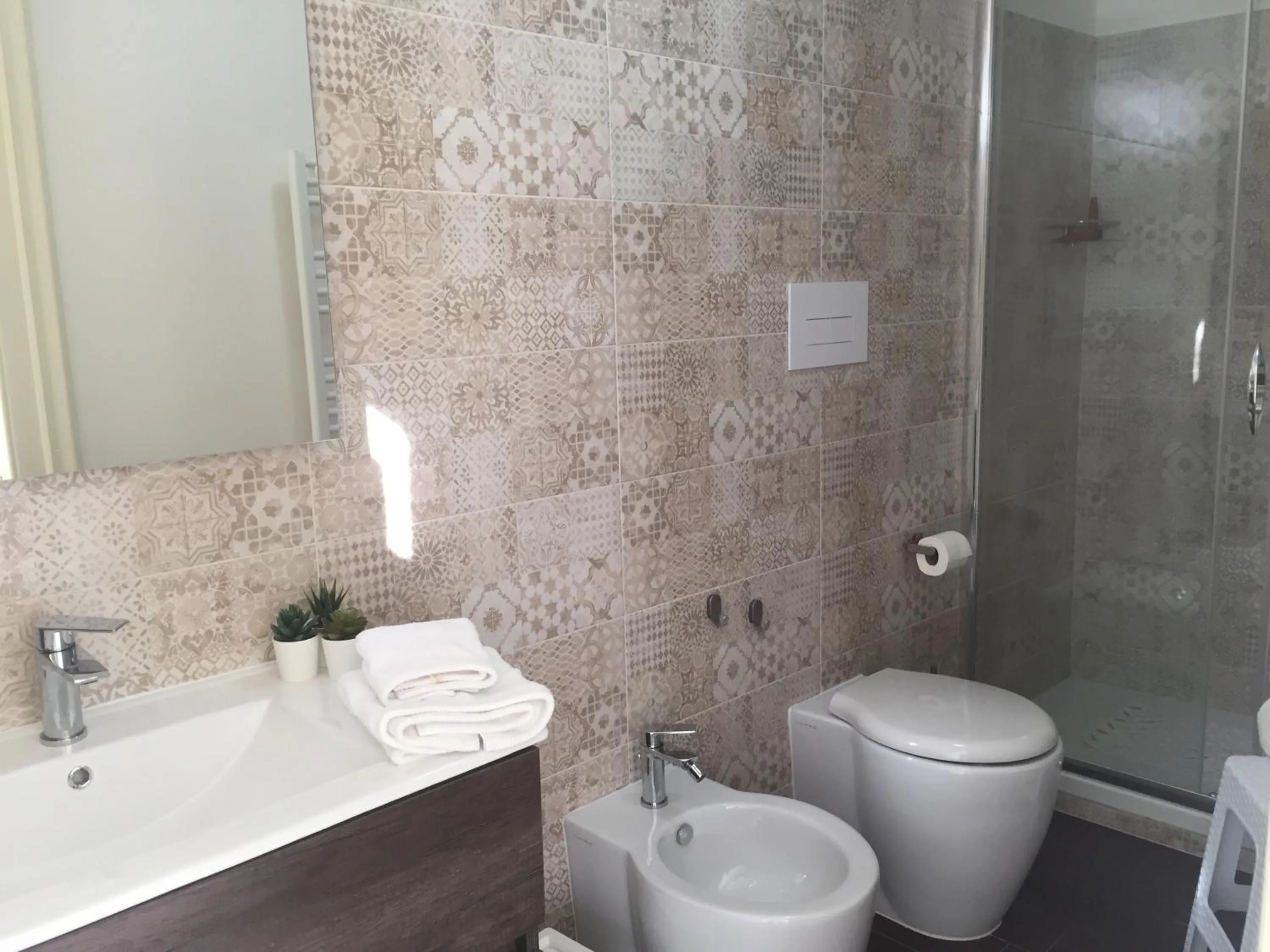 Bathroom in B&B di mare e d'azzurro