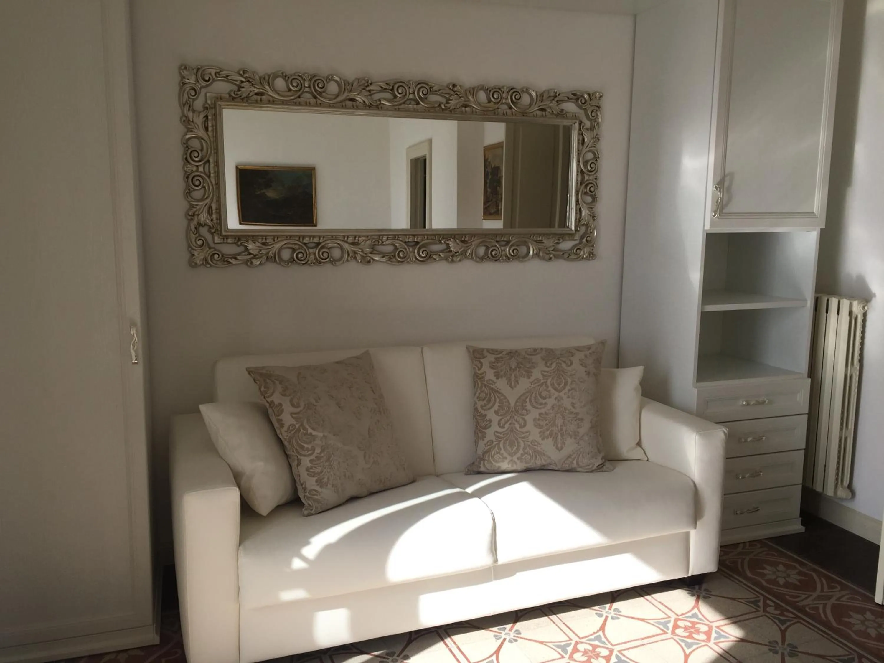 Living room in B&B di mare e d'azzurro