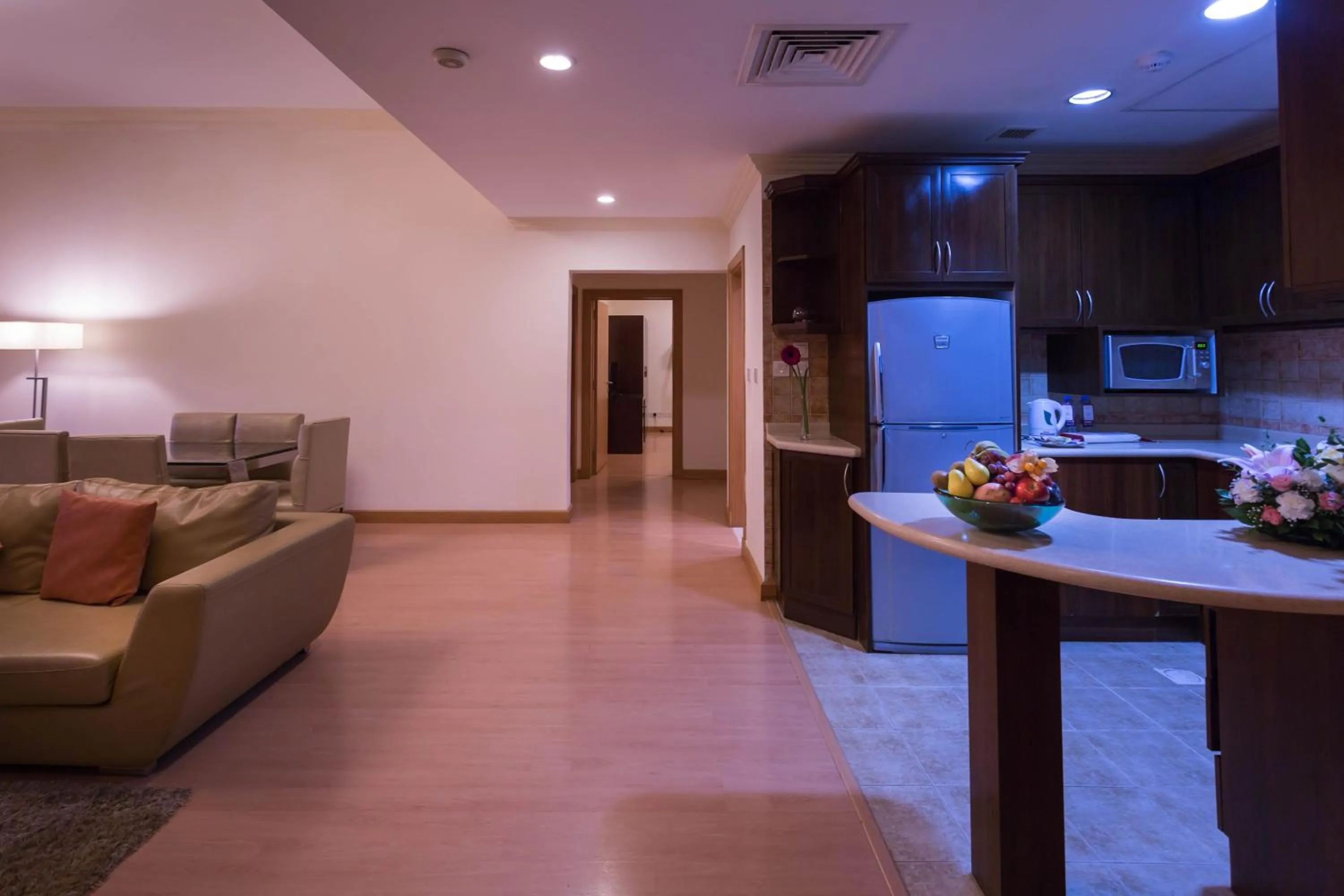 Living room in Al Safir Tower - Residence