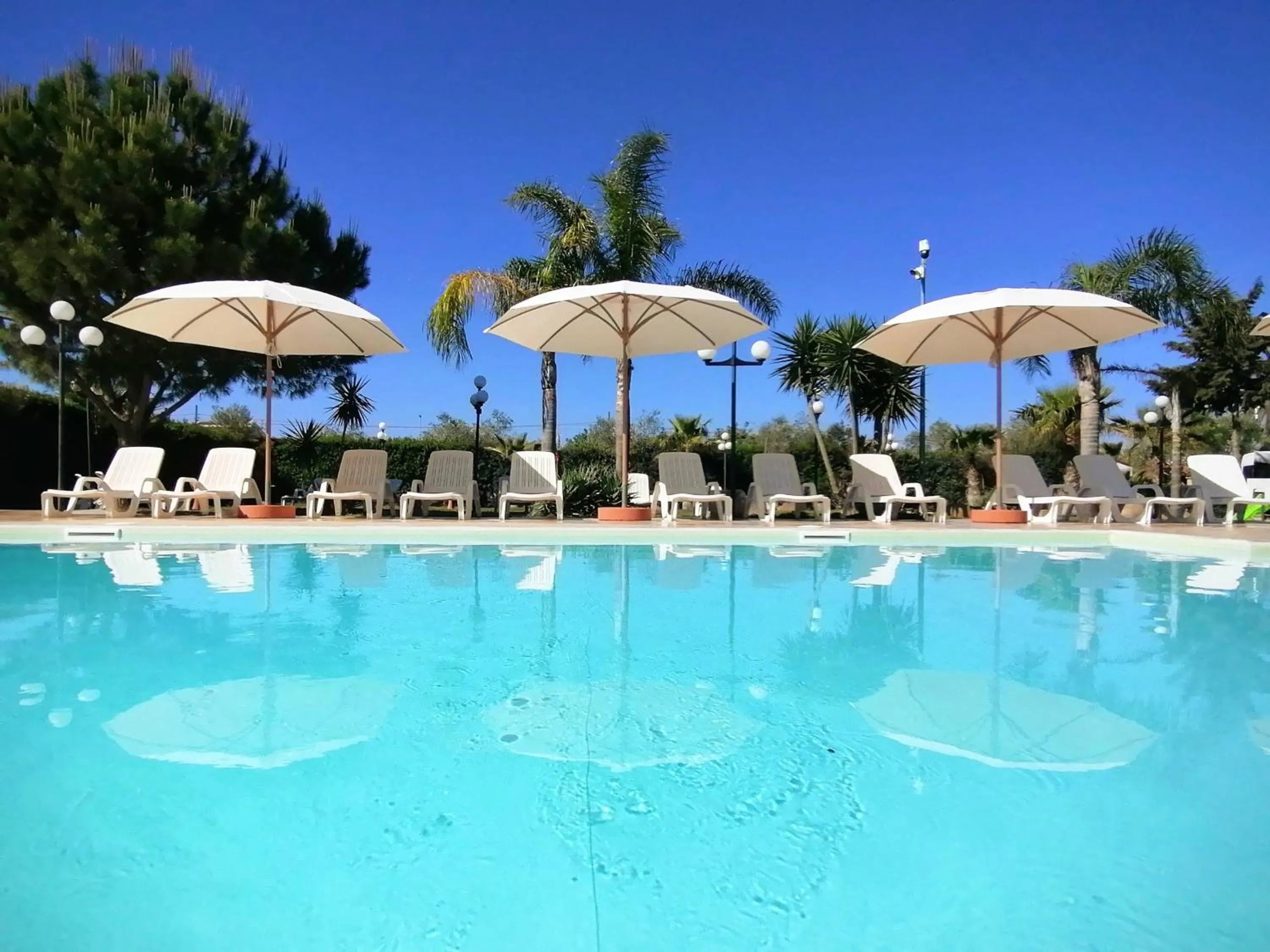 Swimming pool in Lilybeo Village