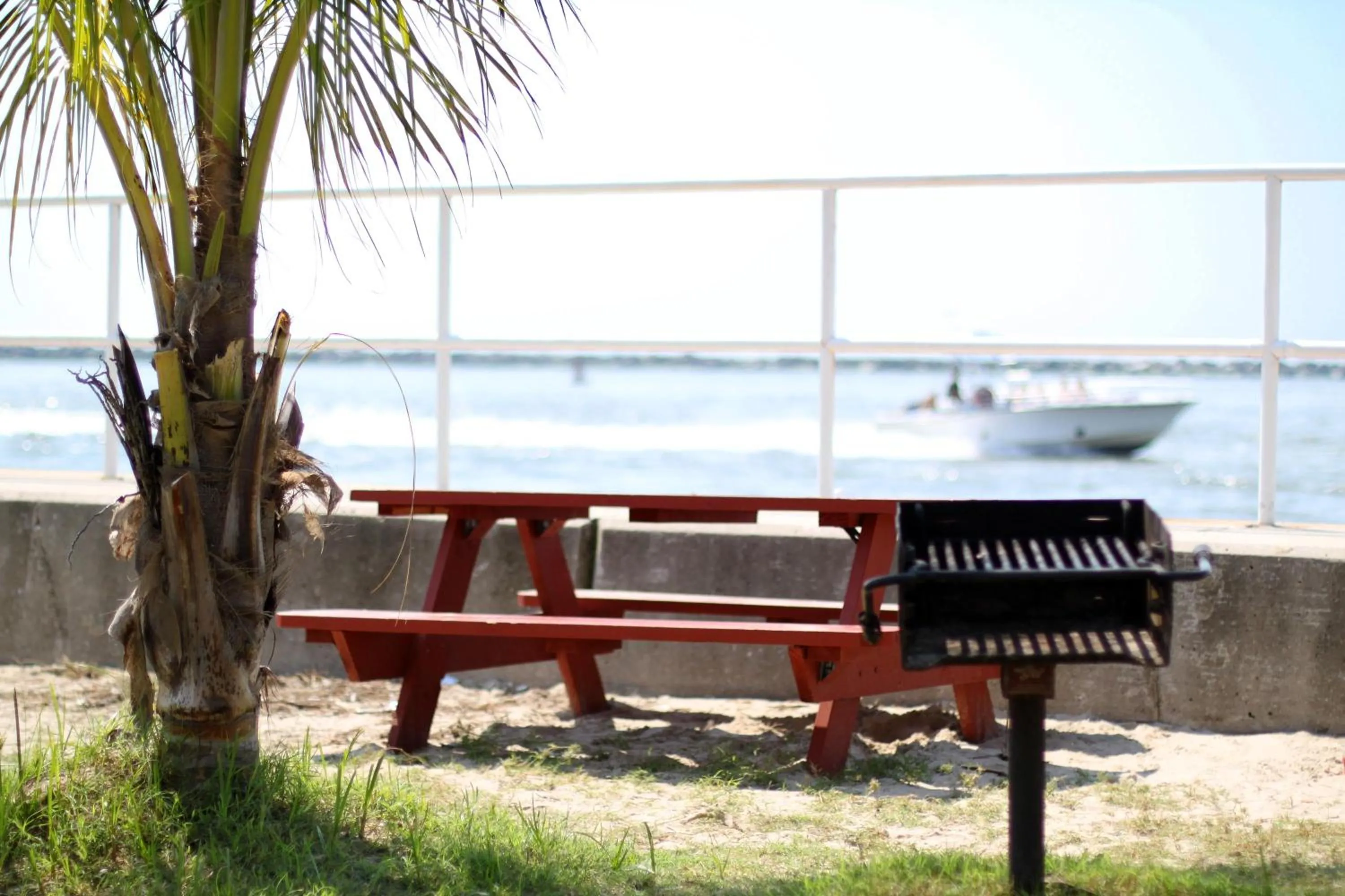 BBQ facilities in Oceanic Motel