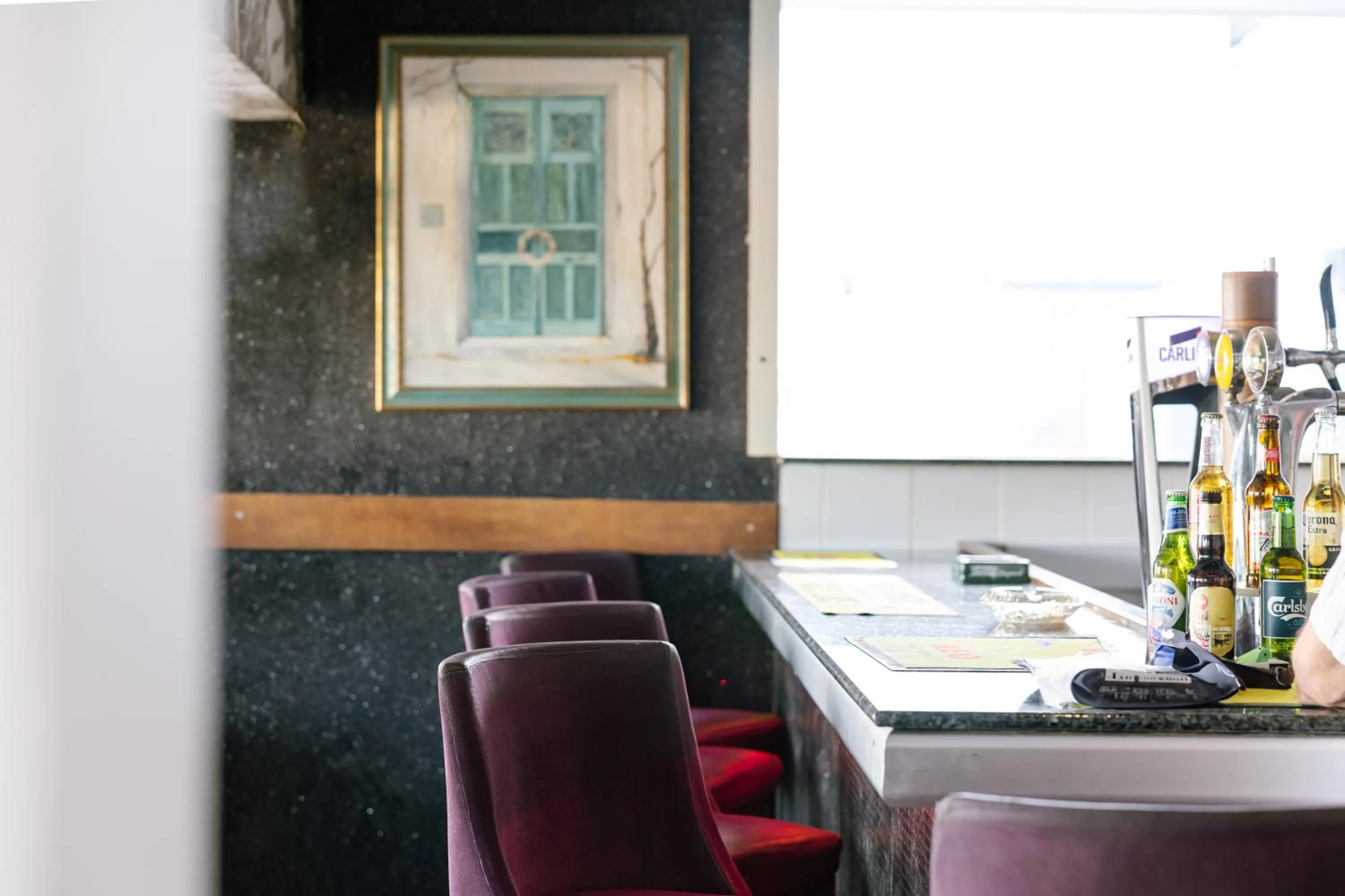 Lounge or bar in Neptune Hotel Apartments Paphos