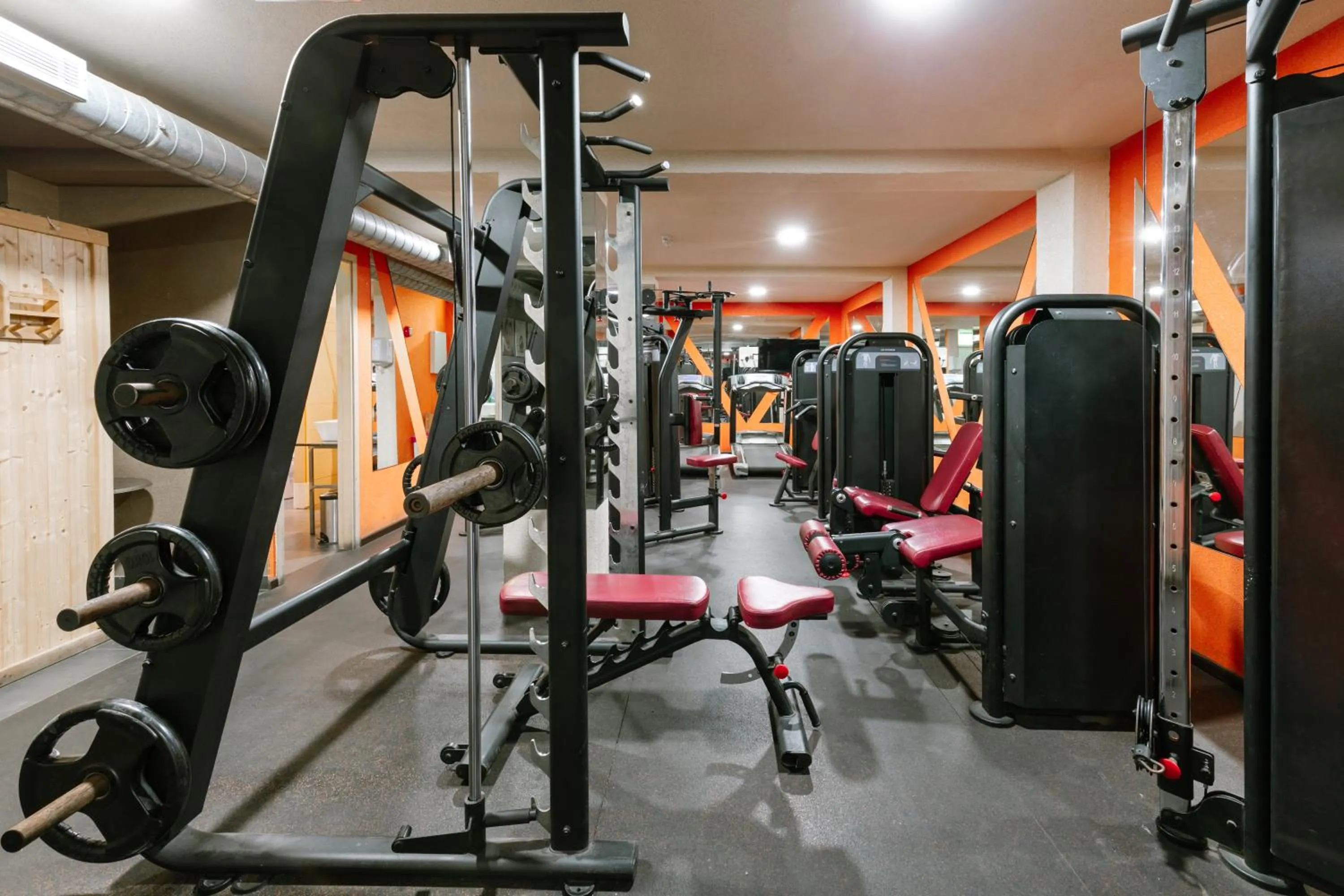 Fitness centre/facilities in Neptune Hotel Apartments Paphos