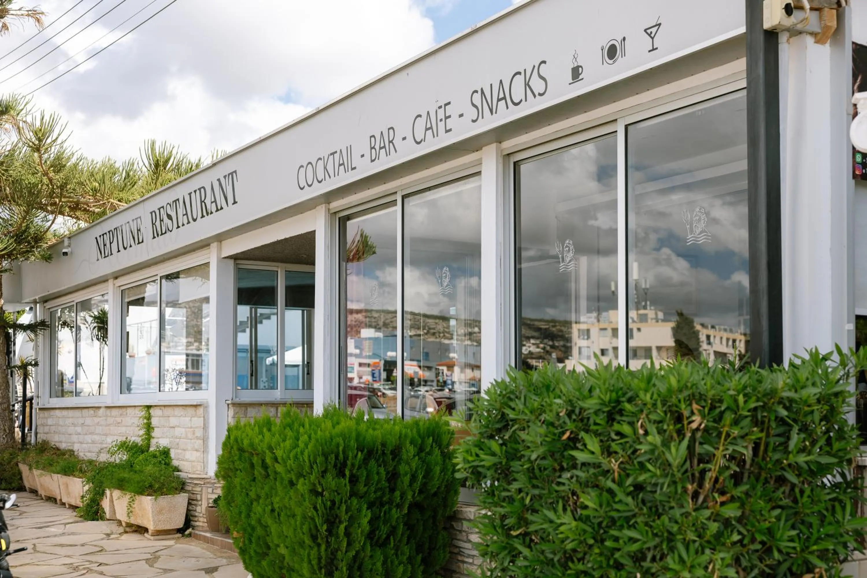 Property building in Neptune Hotel Apartments Paphos