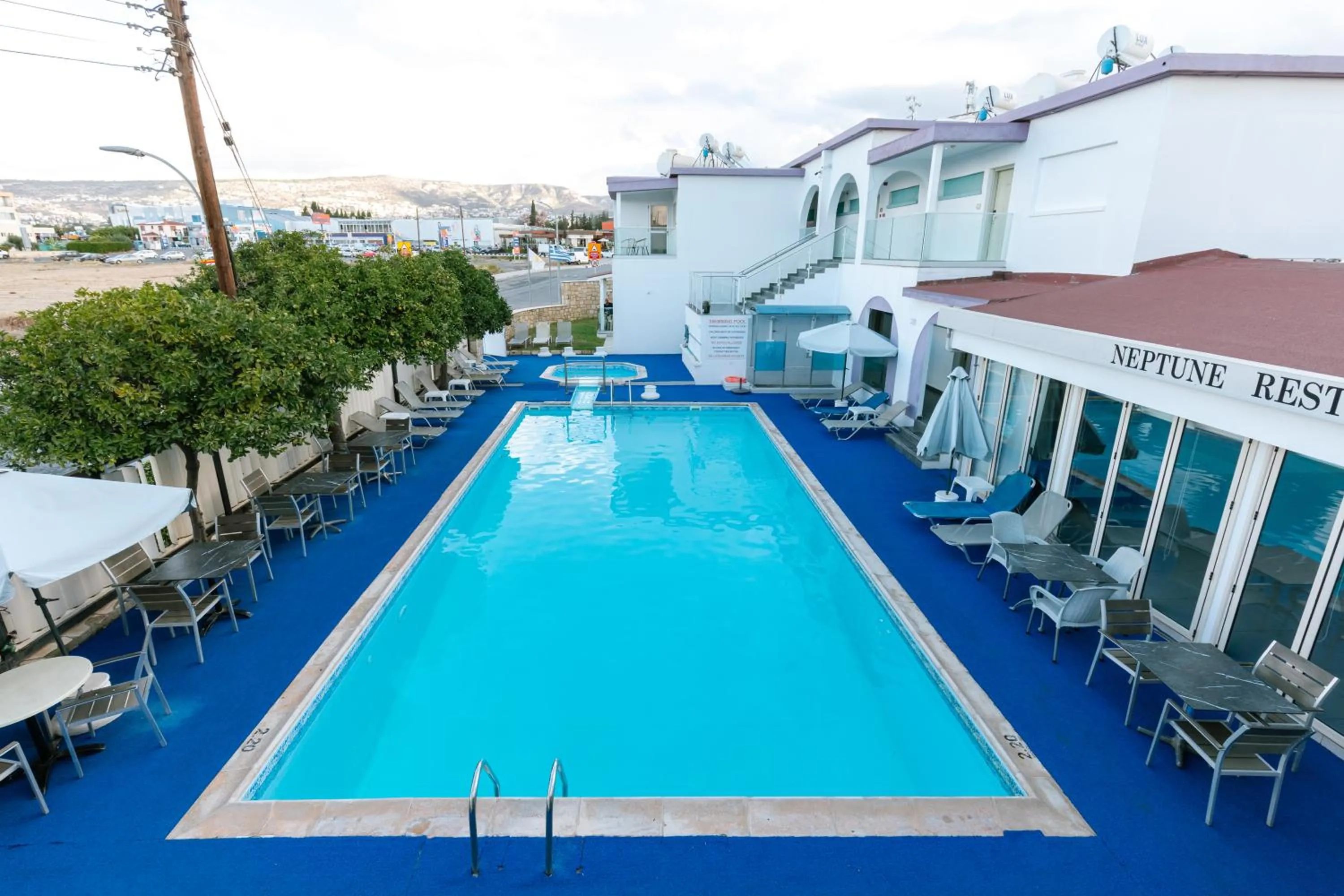 Property building in Neptune Hotel Apartments Paphos