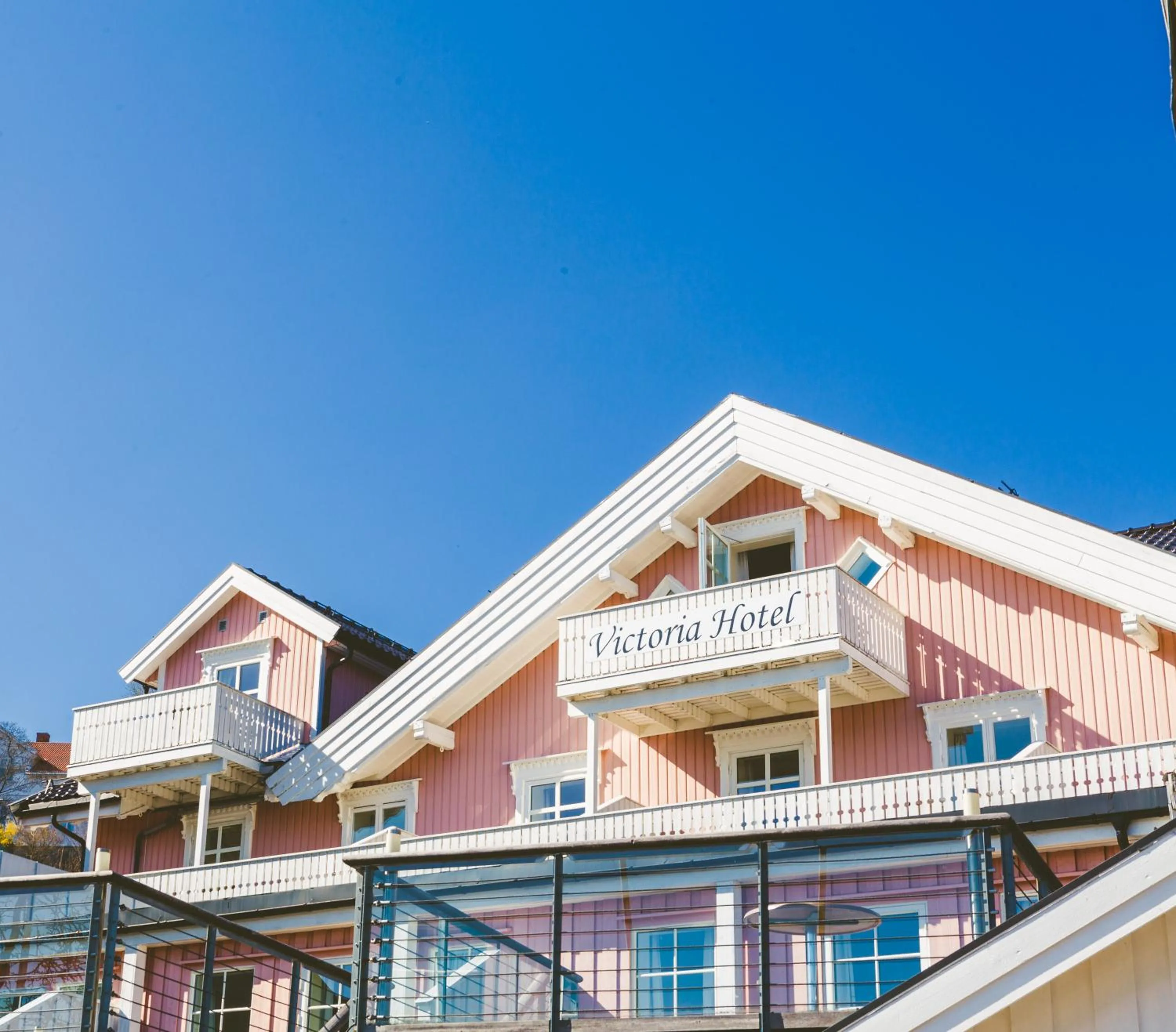 Balcony/Terrace in Victoria Hotel Kragerø