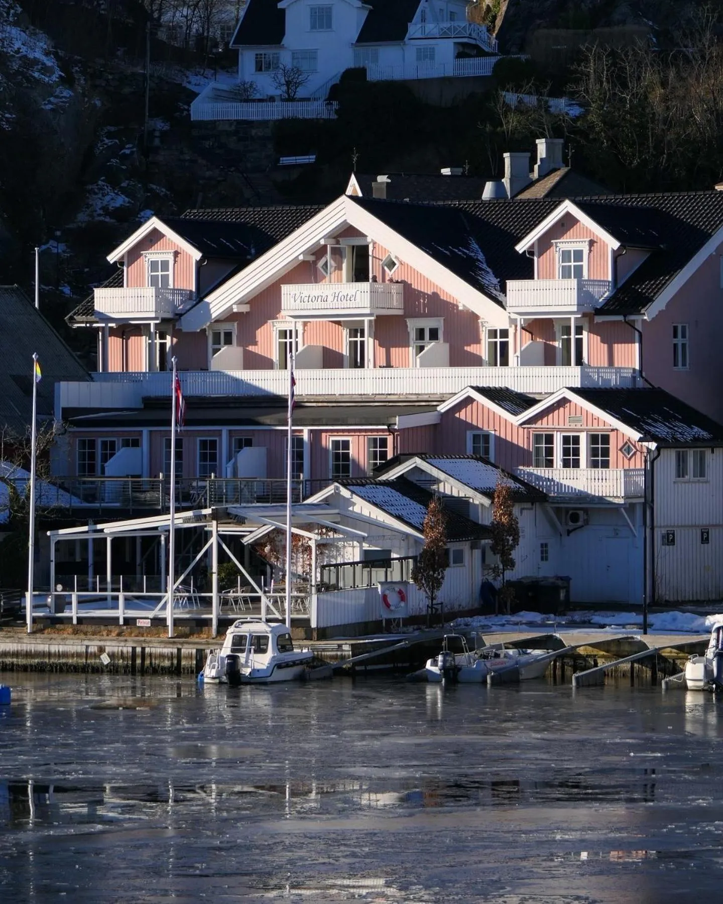 Property building in Victoria Hotel Kragerø