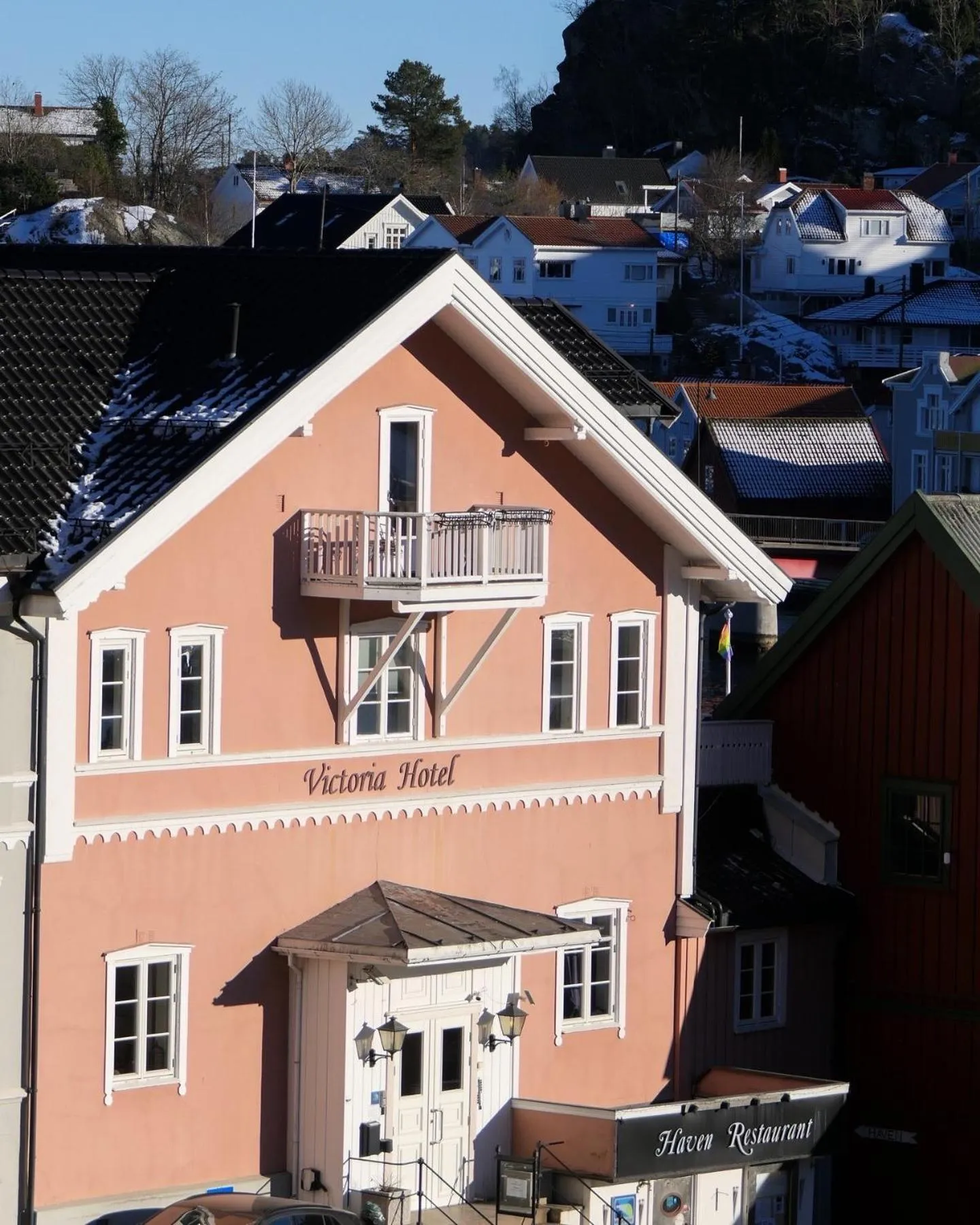 Property building in Victoria Hotel Kragerø
