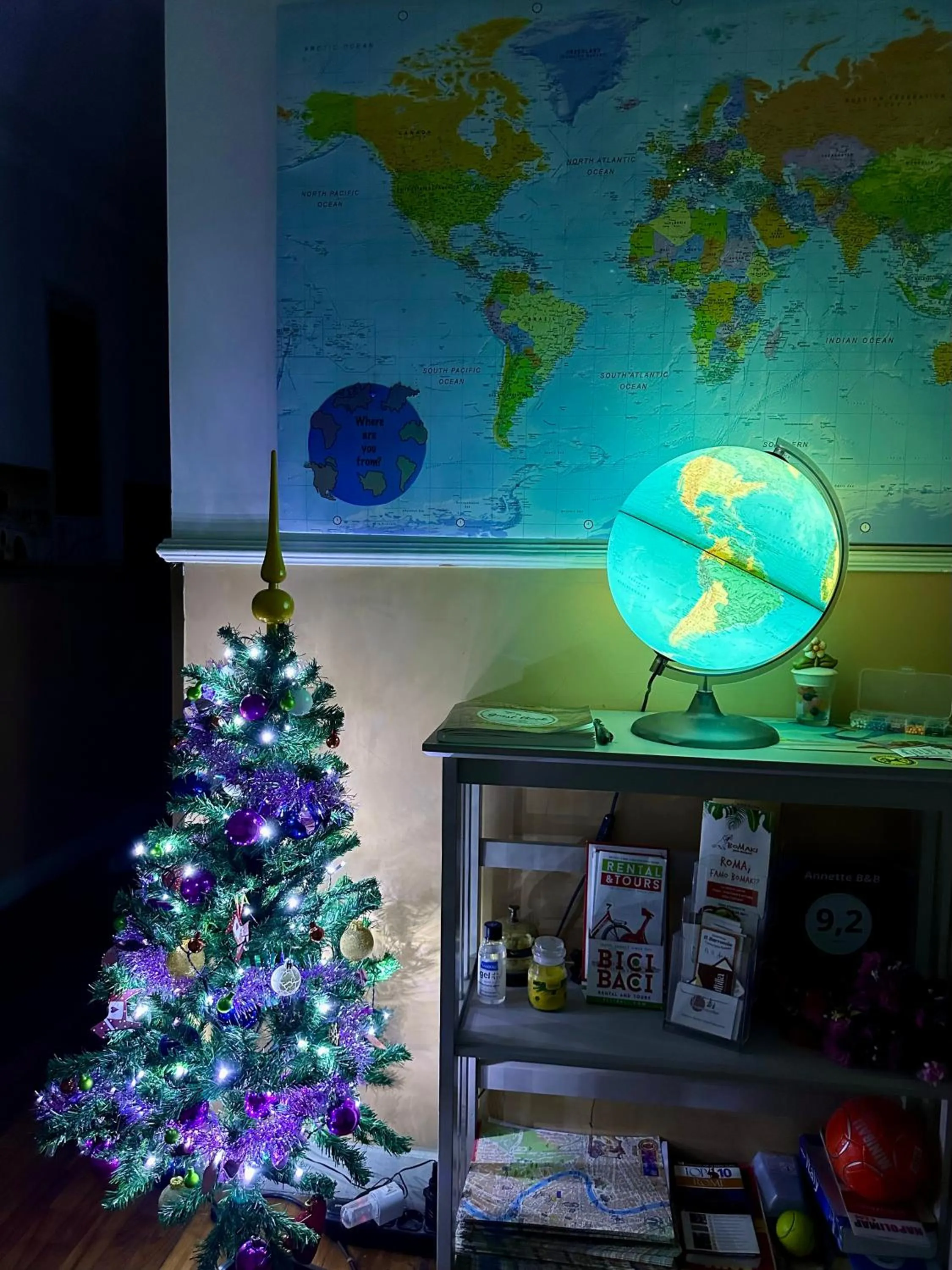 Lobby or reception in Annette B&B