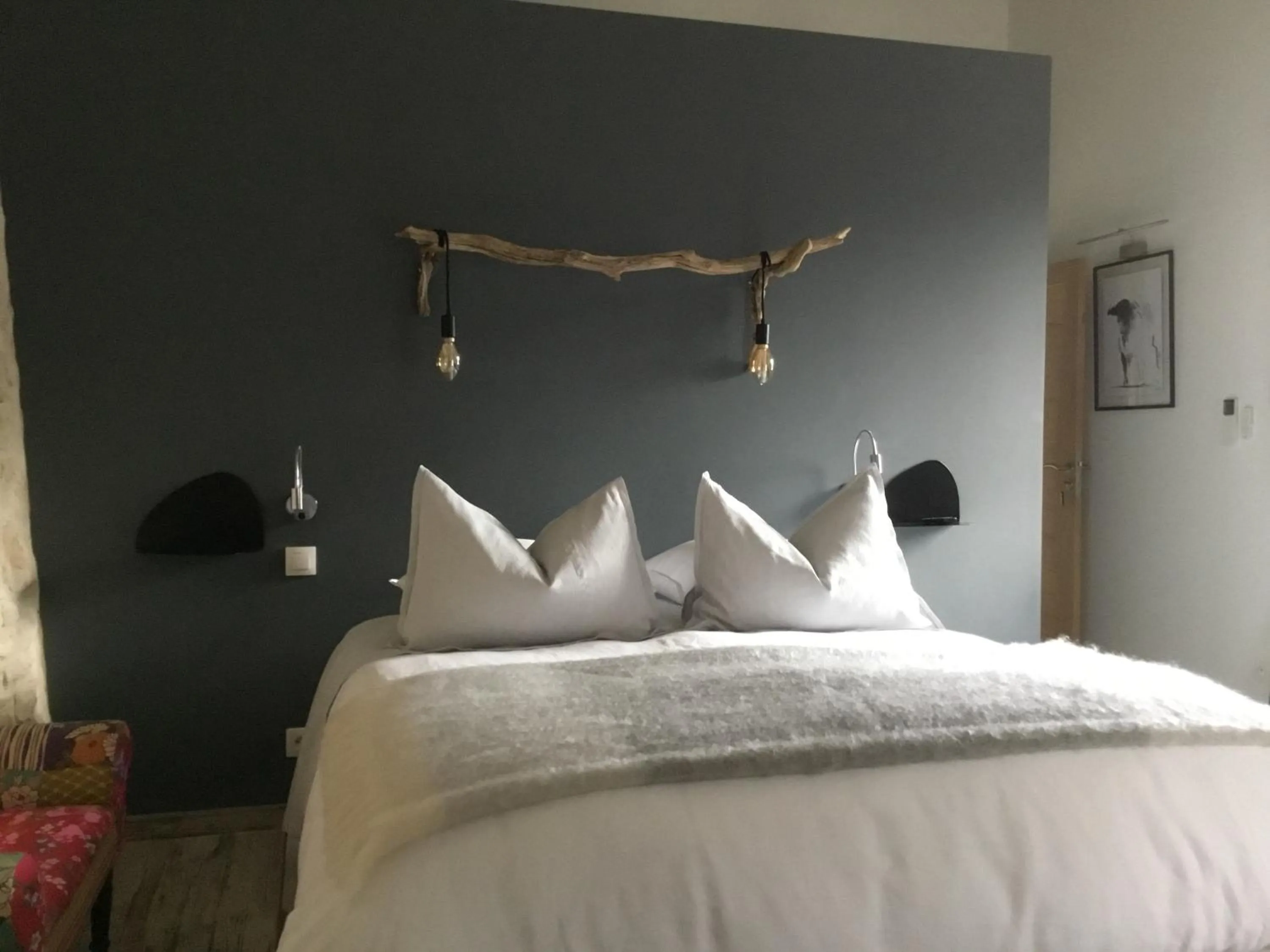 Bed in LE MAS DES AUGES