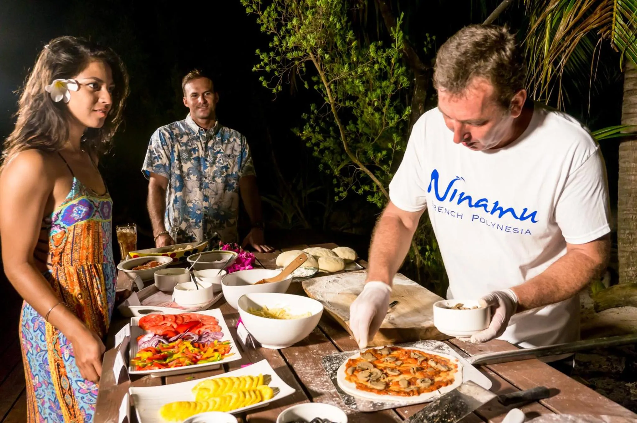 Staff in Ninamu Resort