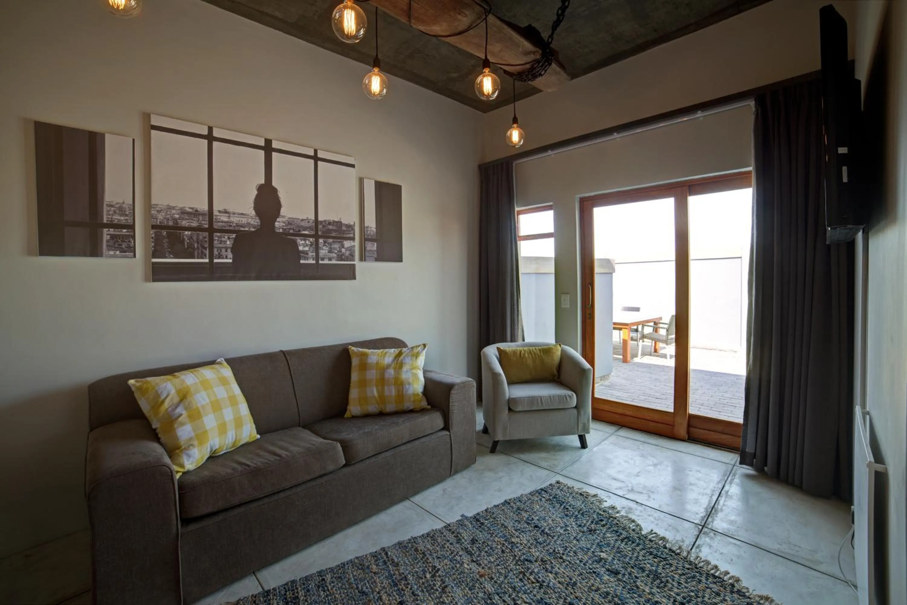 Living room in Organic Stay Guesthouse