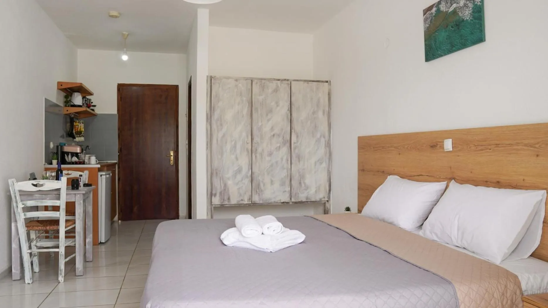 Bedroom, Bed in Pittas Studios