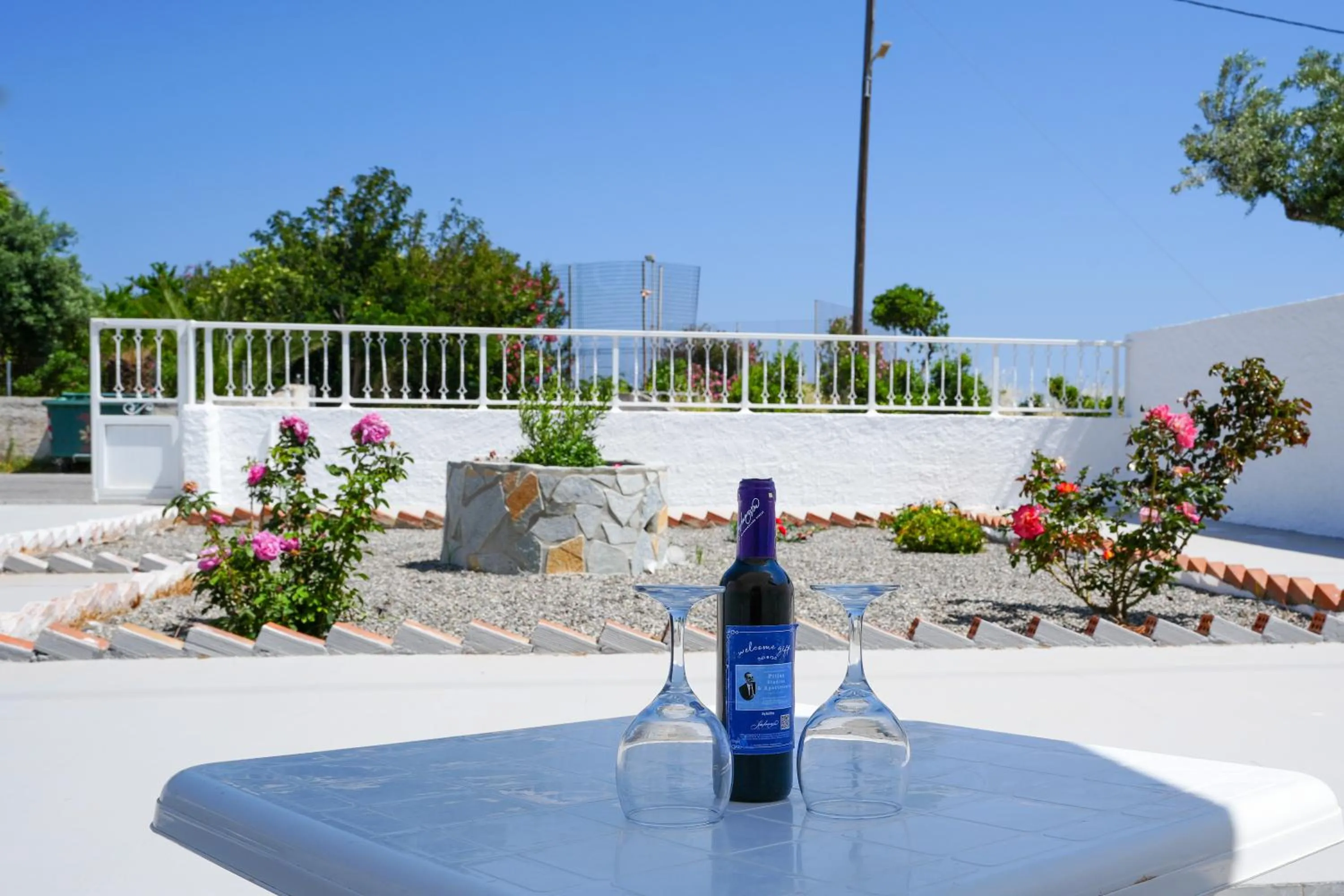 Balcony/Terrace in Pittas Studios