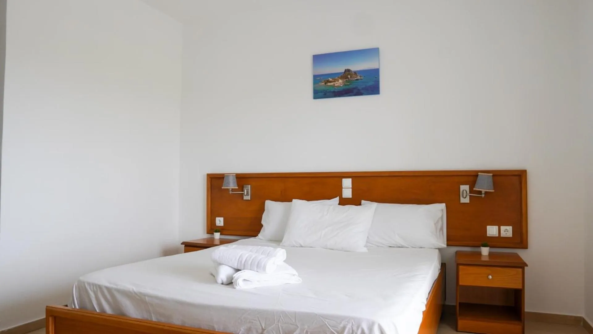 Bedroom, Bed in Pittas Studios