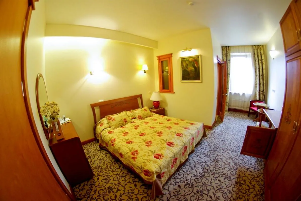 Bed in Pažaislis Park Hotel