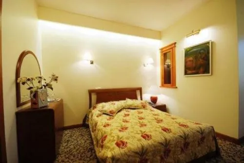 Bed in Pažaislis Park Hotel