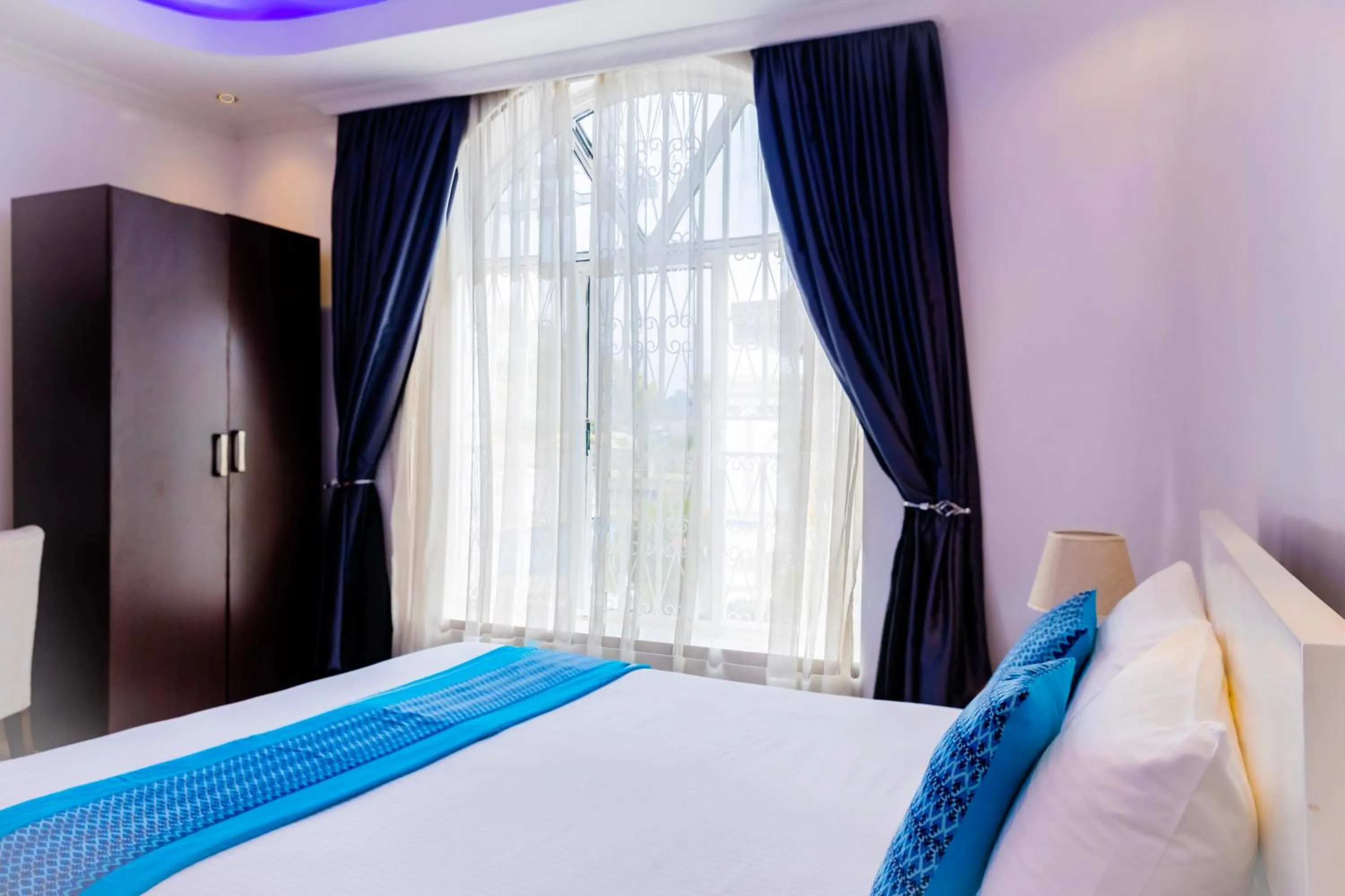 Bedroom, Bed in Villa Asimba