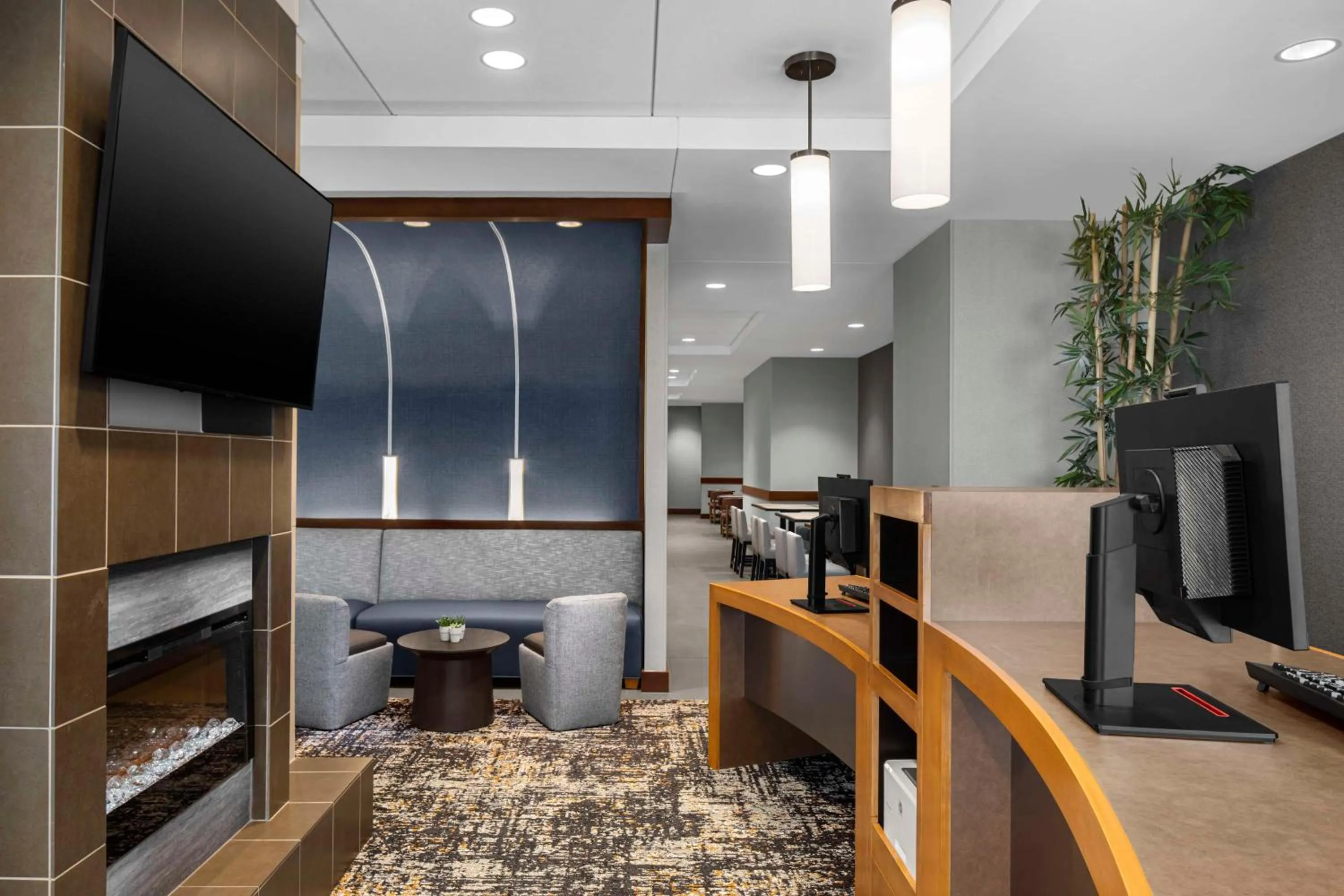 Lobby or reception in Hyatt Place Boston/Braintree