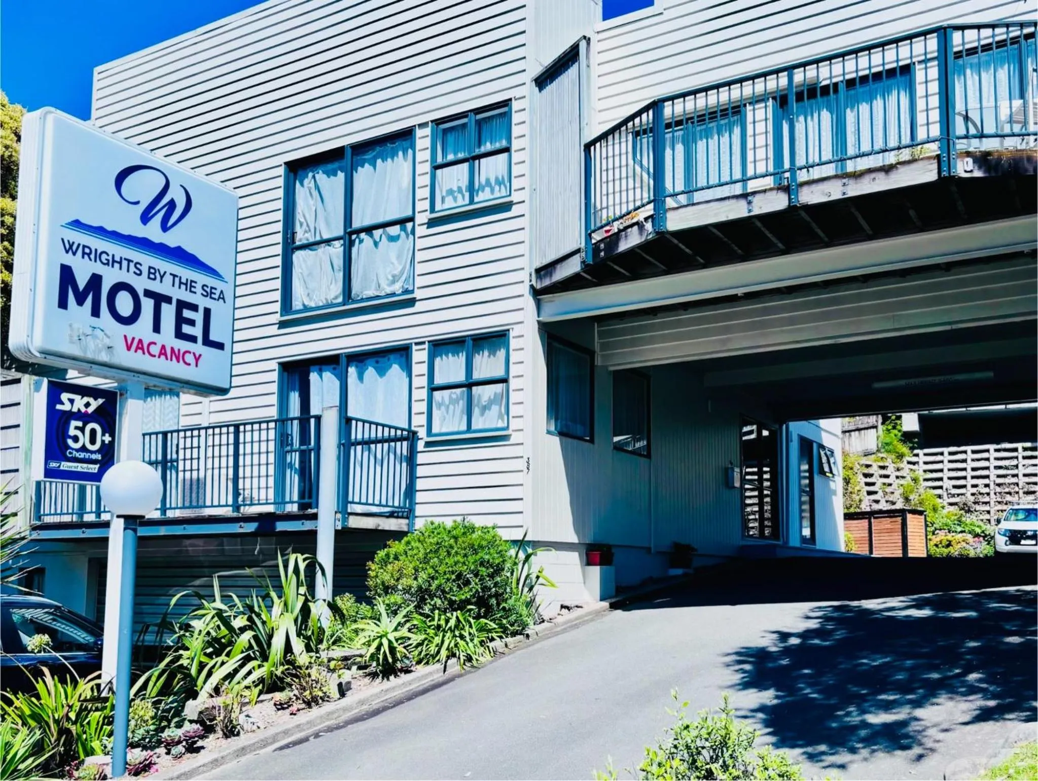 Property building in Wrights by the Sea Motel