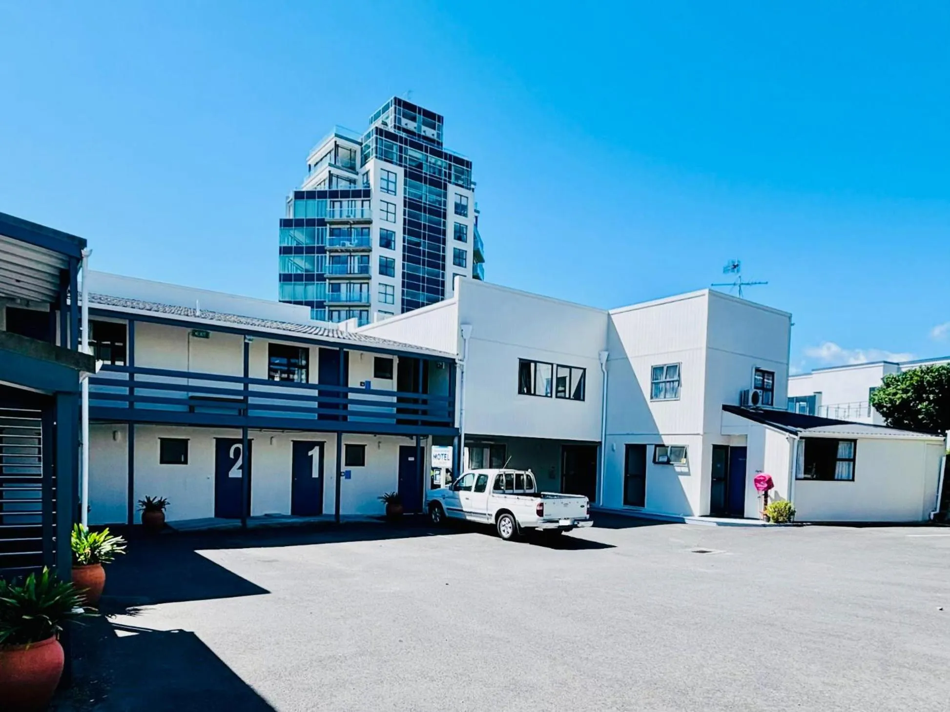 Property building in Wrights by the Sea Motel