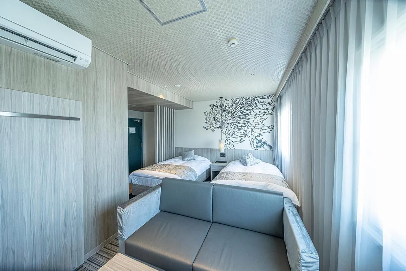 Photo of the whole room, Bed in Kojima Puchi Hotel