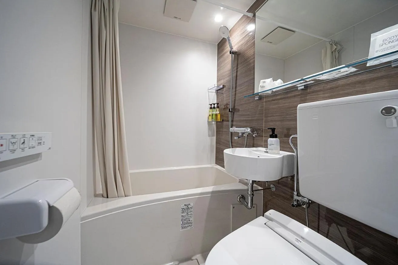 Bathroom in Kojima Puchi Hotel