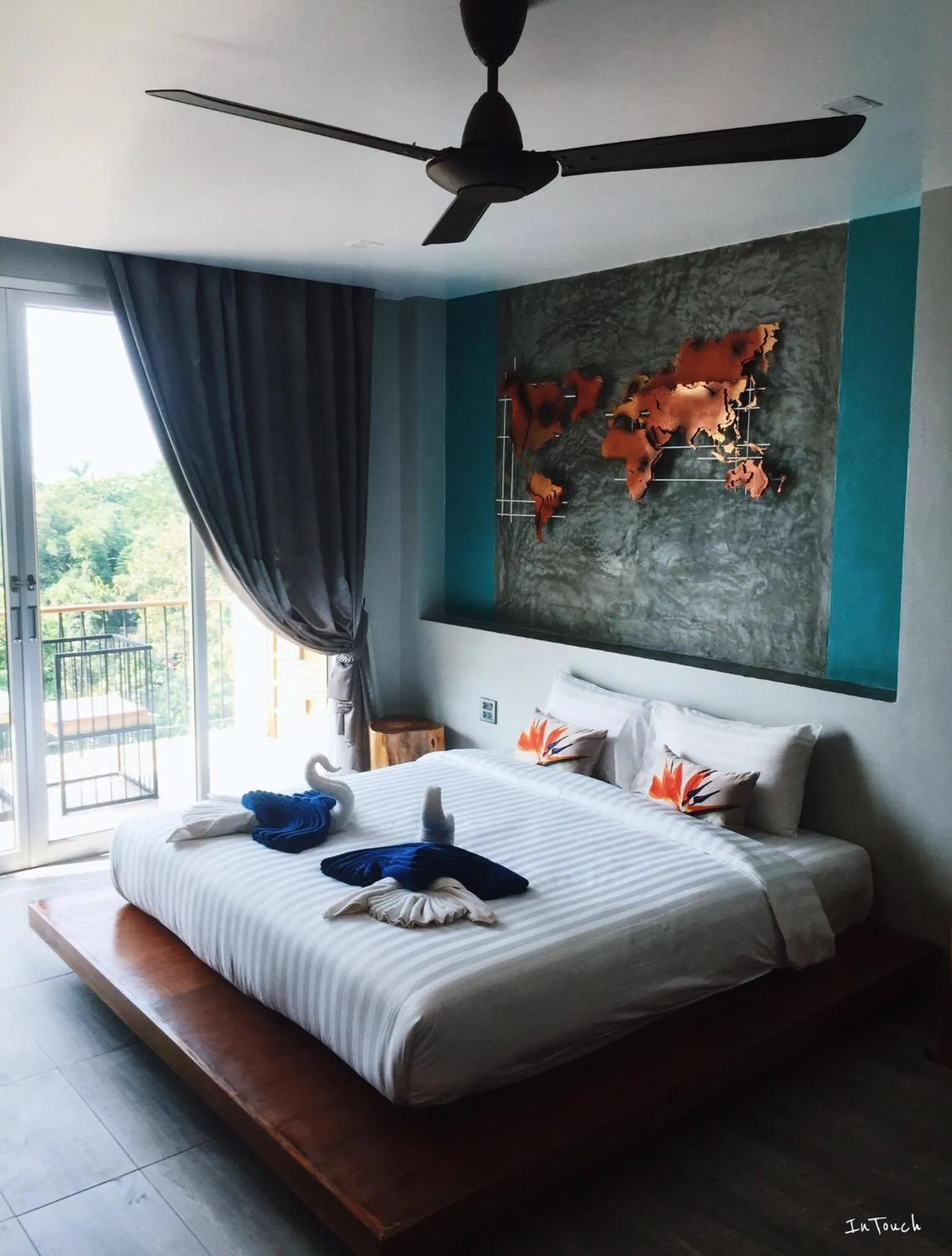 Photo of the whole room, Bed in In Touch Resort