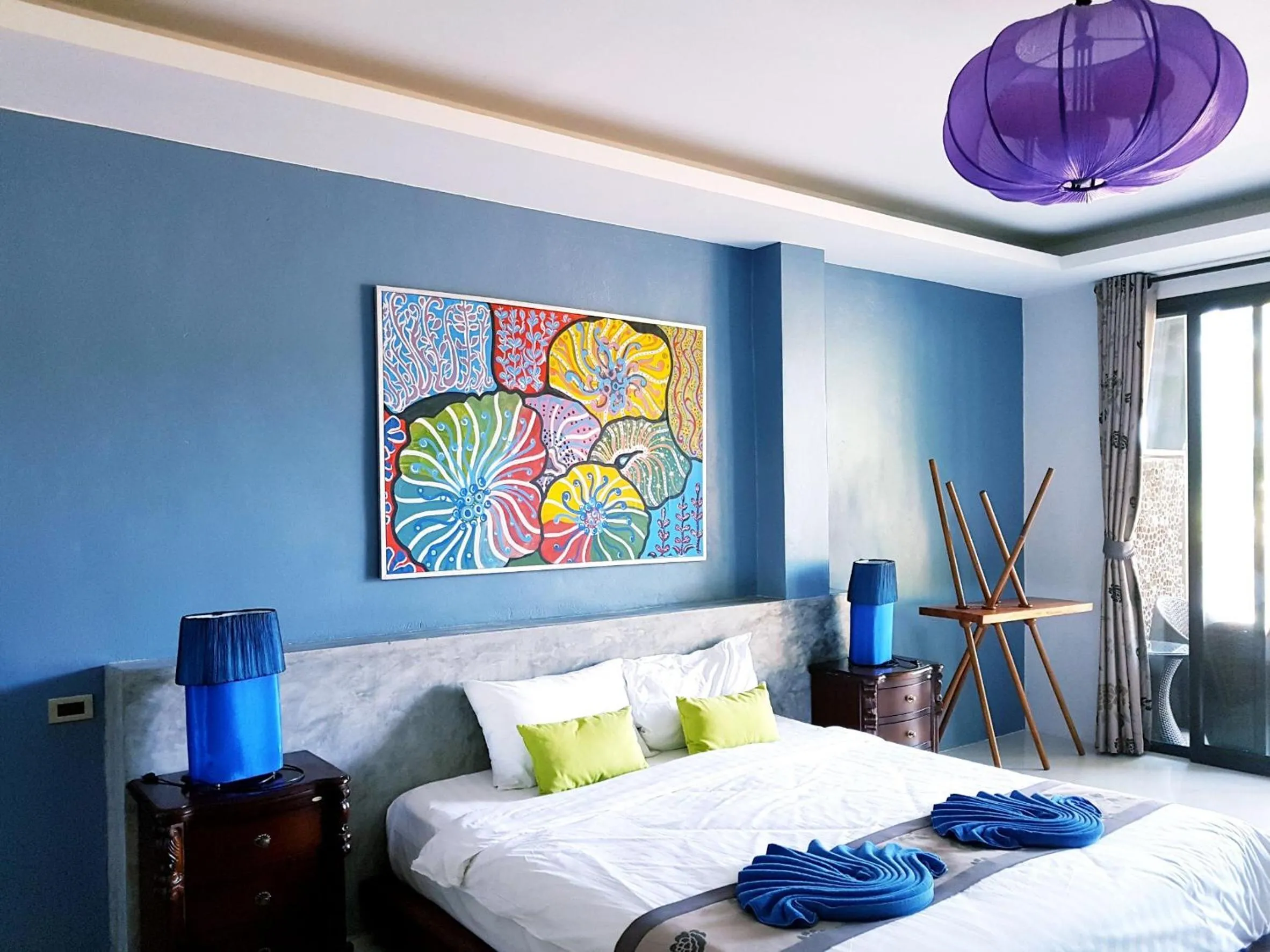 Bed in In Touch Resort