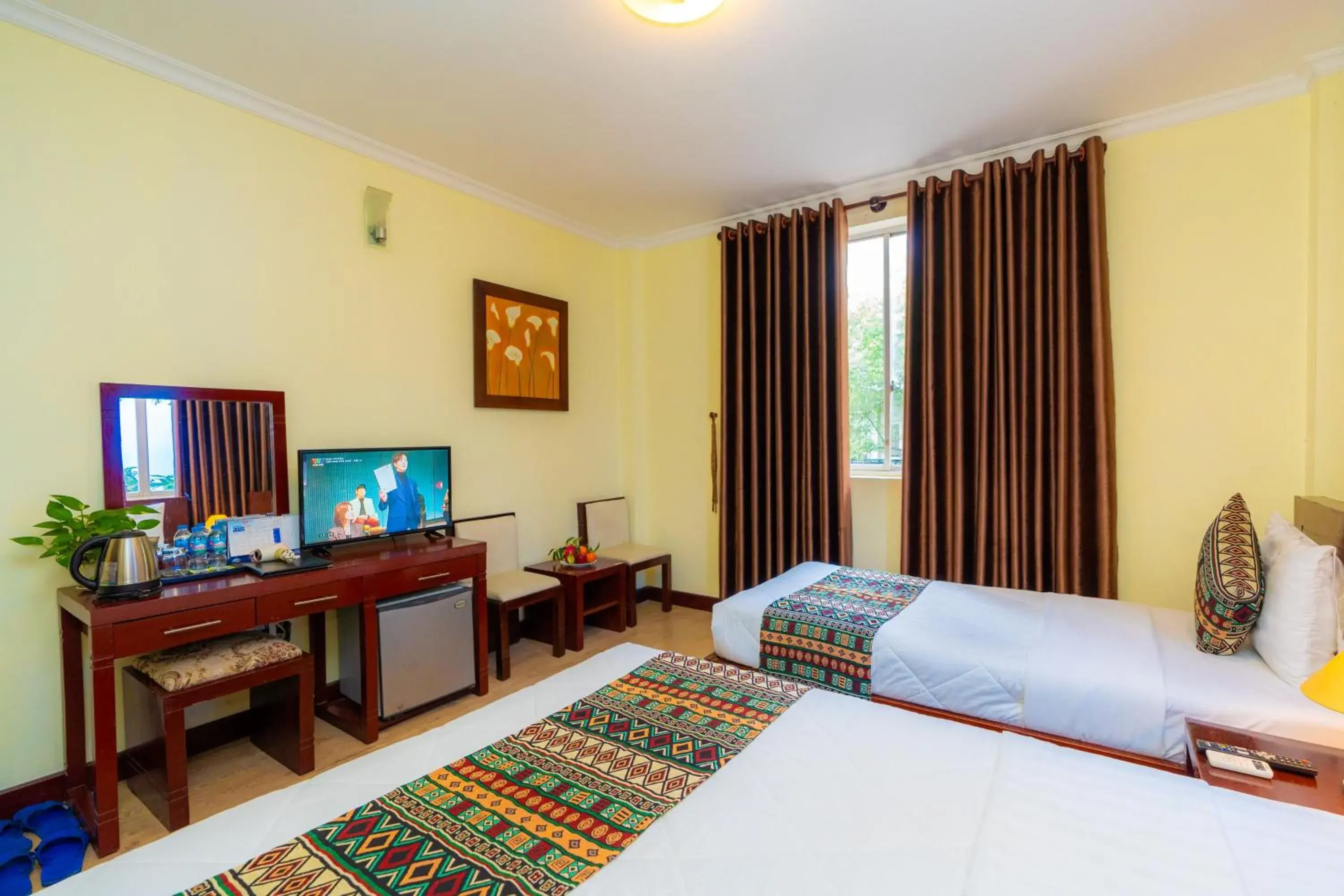 Deluxe Triple Room in Hoang Ha Boutique Hotel Deluxe Triple Room in Hoang Ha Boutique Hotel