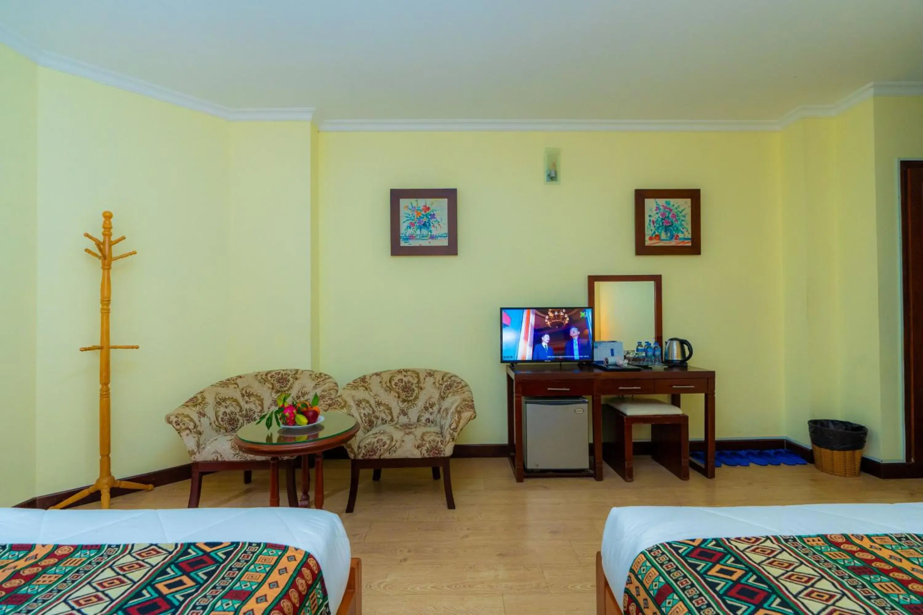 Triple Room with City View in Hoang Ha Boutique Hotel Triple Room with City View in Hoang Ha Boutique Hotel