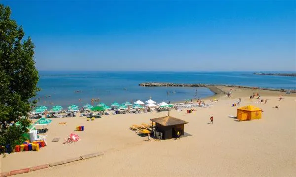 Beach in Hotel Delfin