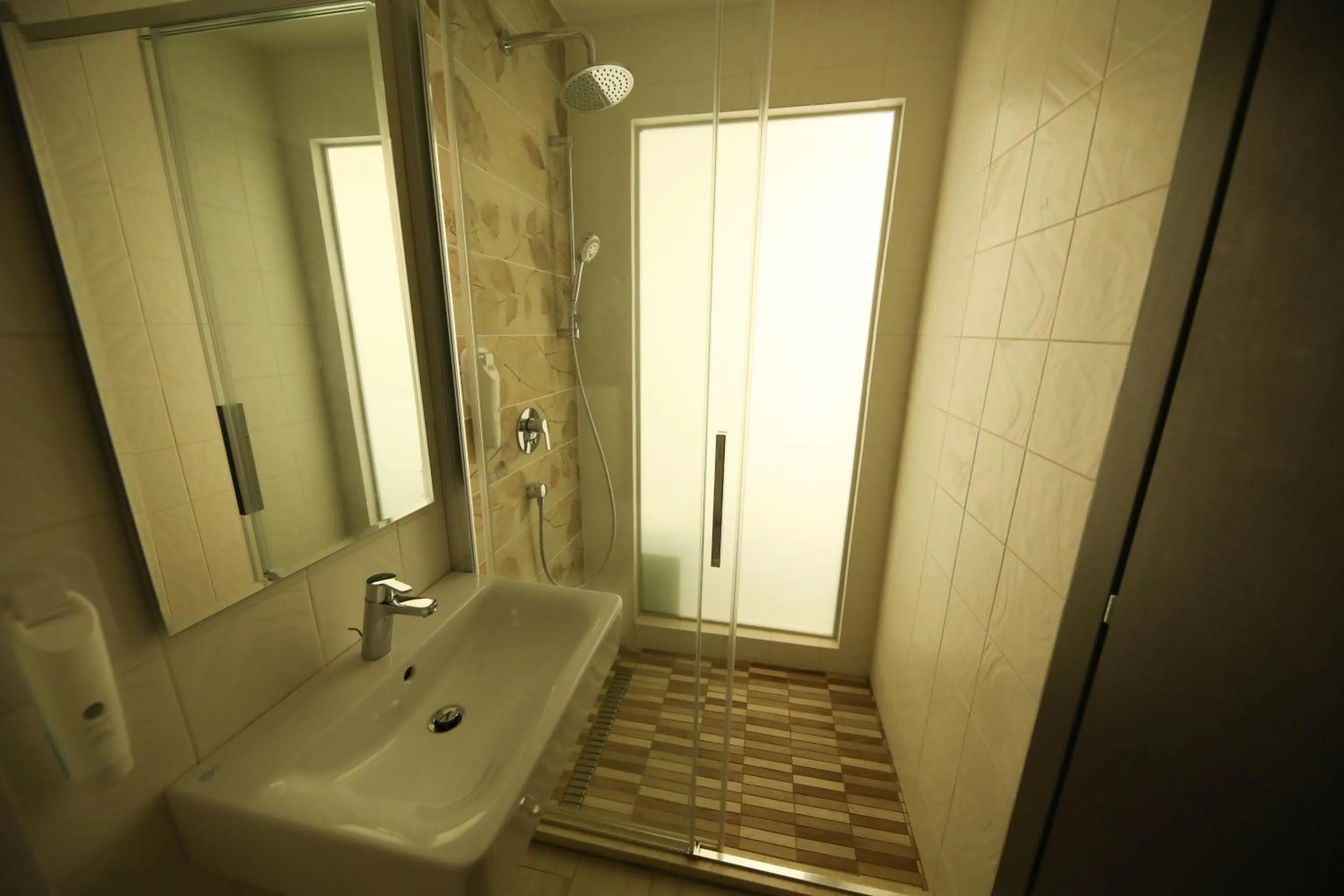 Bathroom in Hotel Delfin