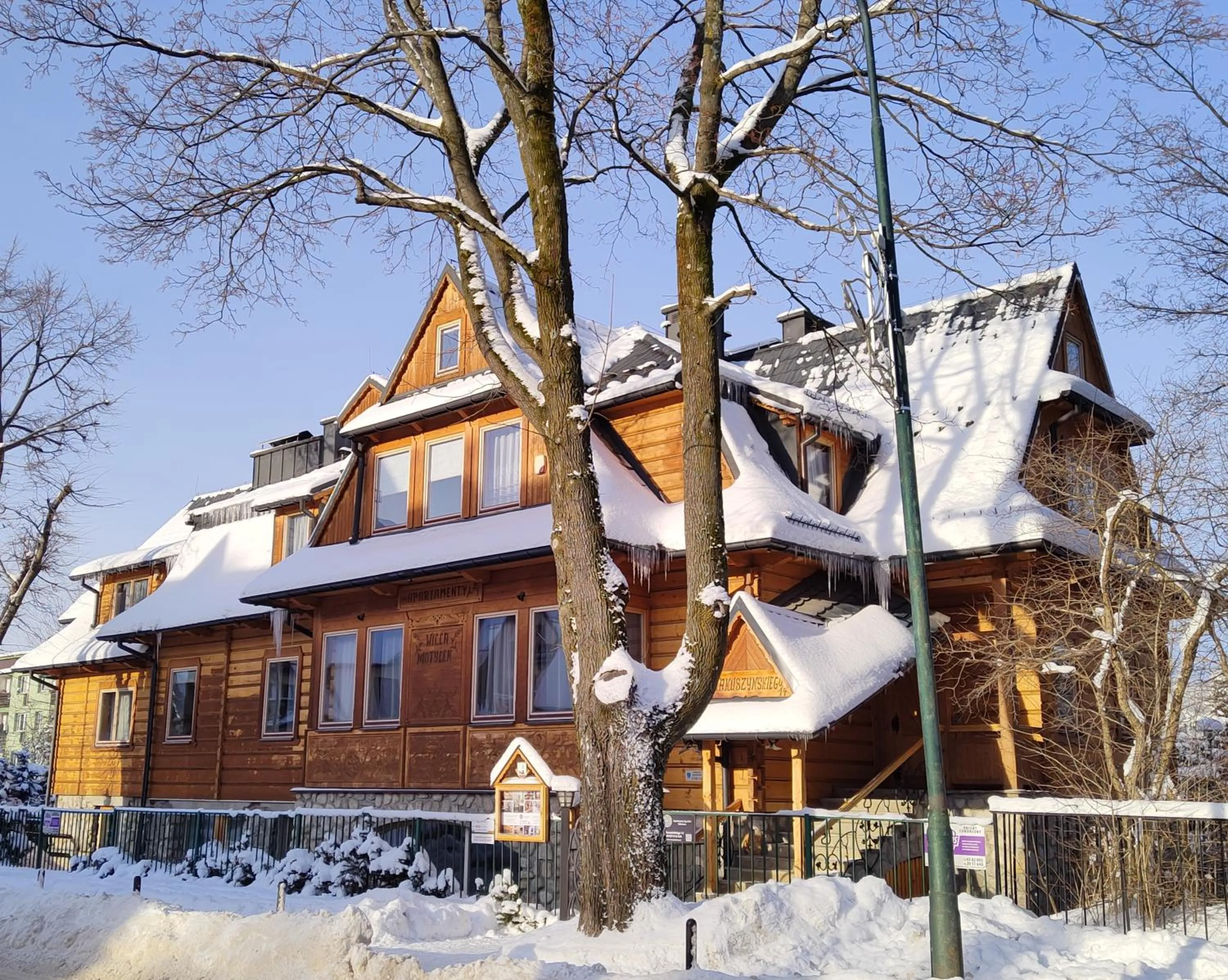 Property building in Apartamenty ApartArt Zakopane