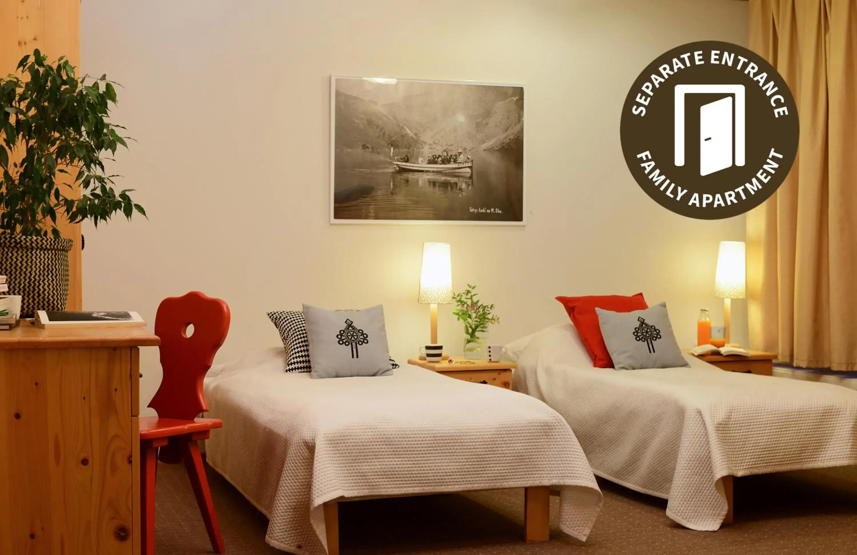 One-Bedroom Family Apartment (5 Adults) in Apartamenty ApartArt Zakopane One-Bedroom Family Apartment (5 Adults) in Apartamenty ApartArt Zakopane