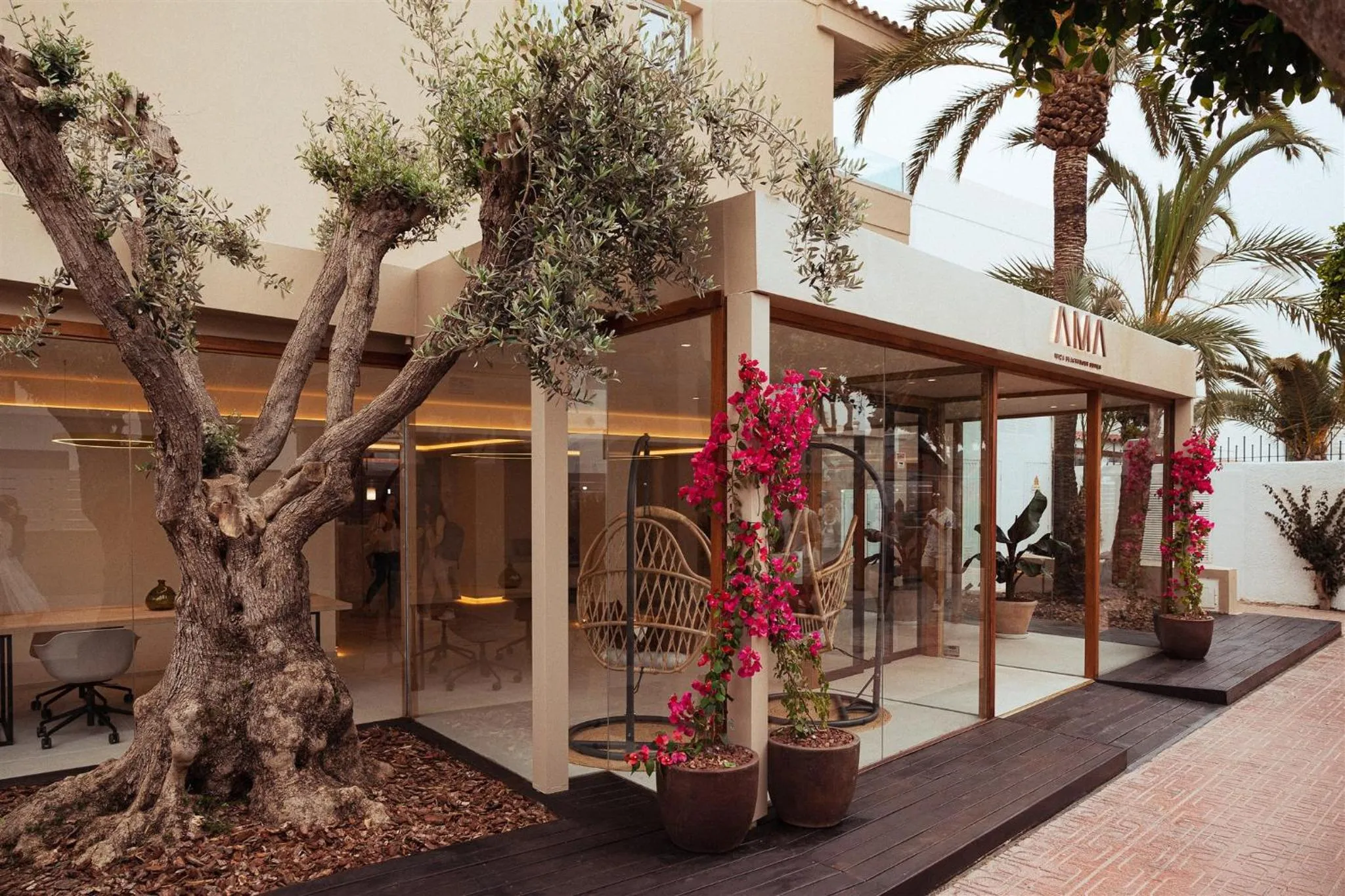 Facade/entrance in AMA Ibiza
