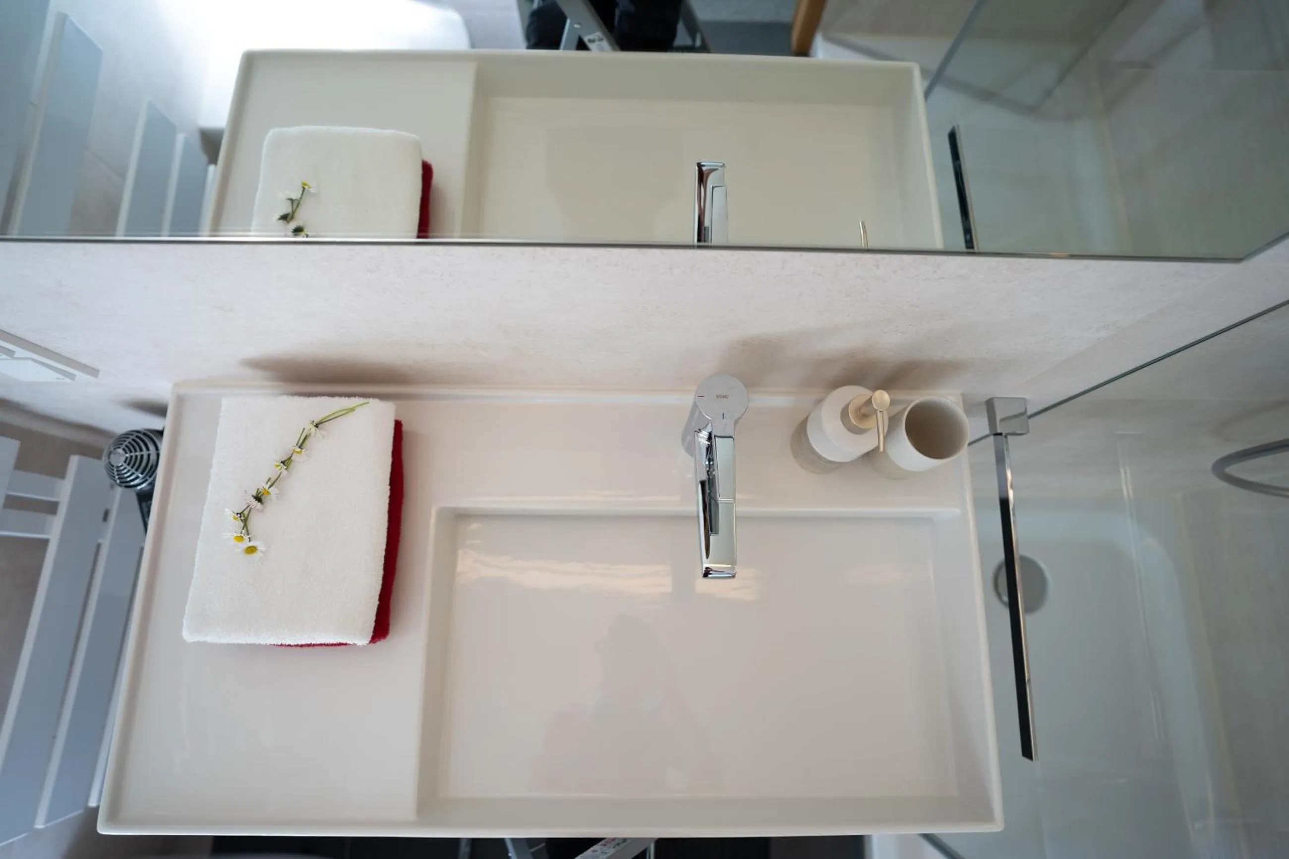 Bathroom in Hotel Am Leinritt