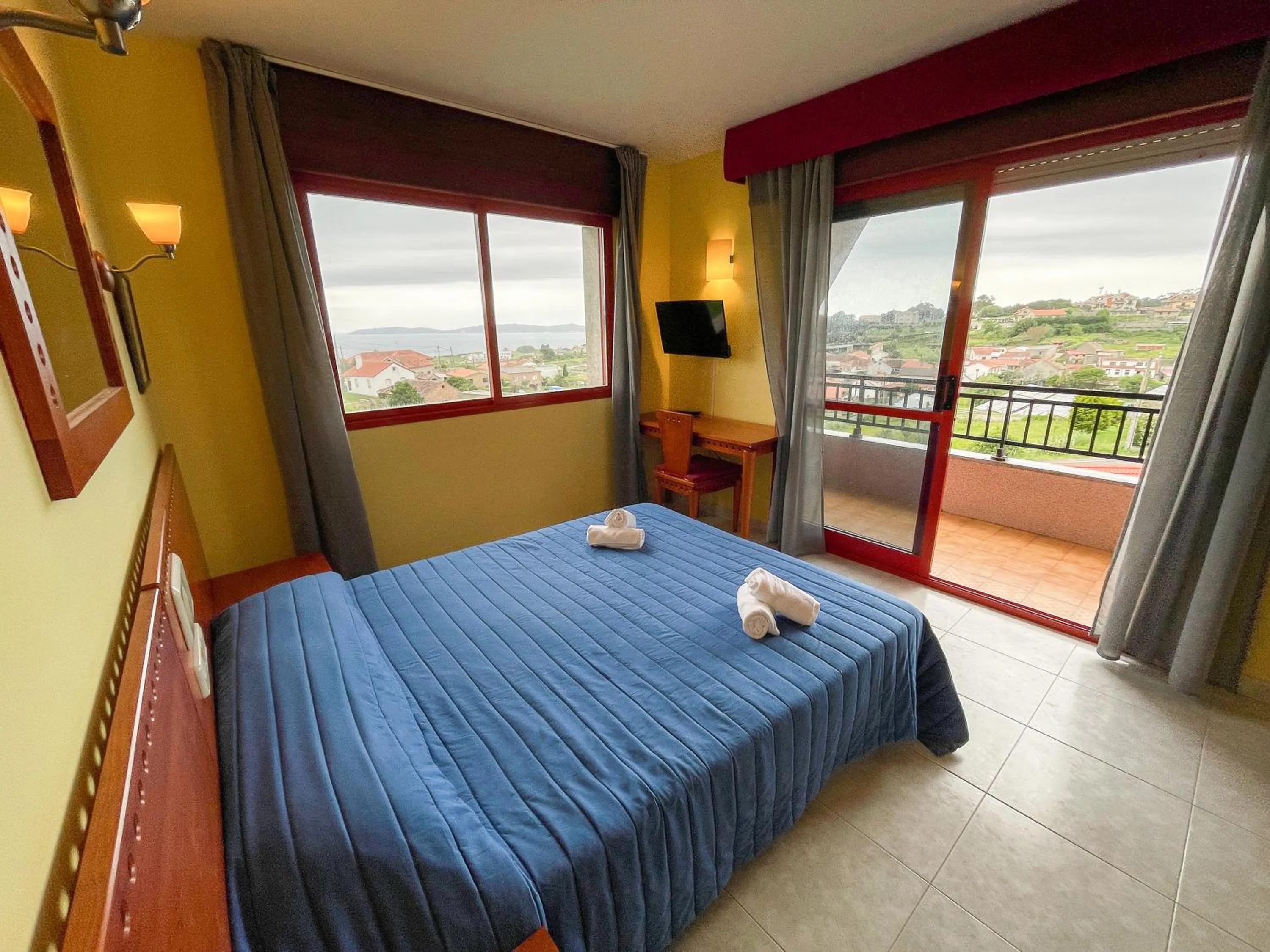 Bed in Hotel Acquamaris 3000