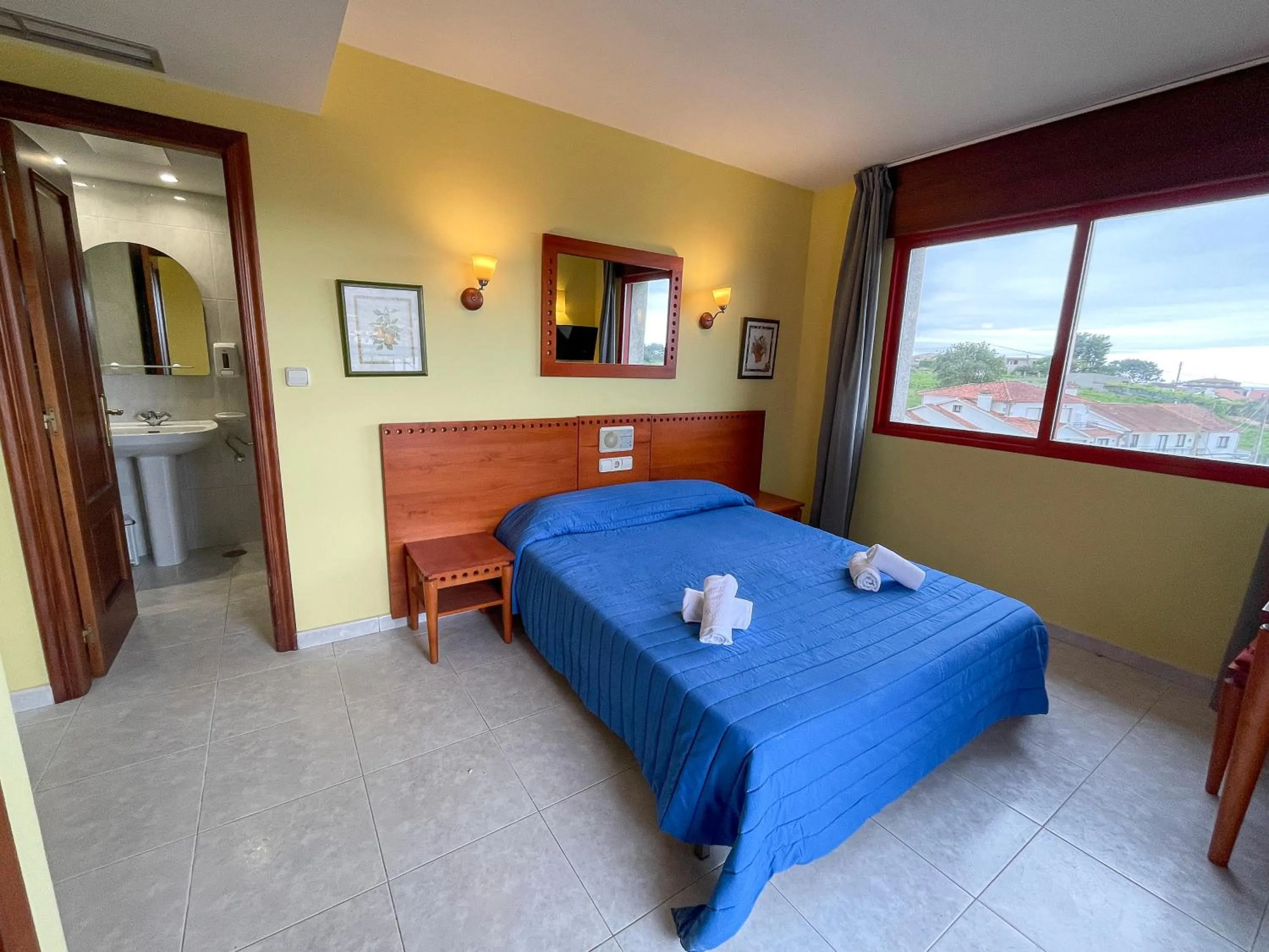 Bed in Hotel Acquamaris 3000