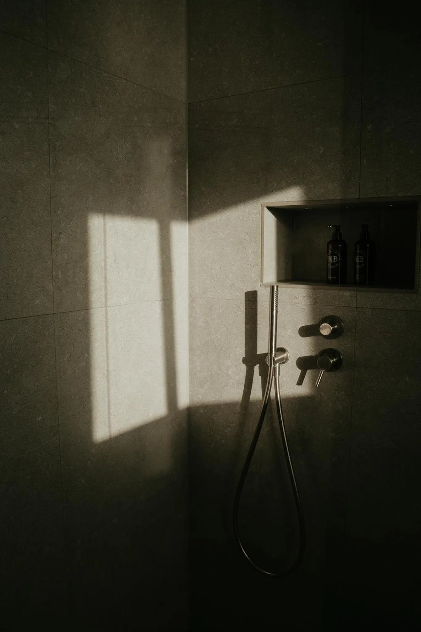 Shower in Strandhotel Ostende