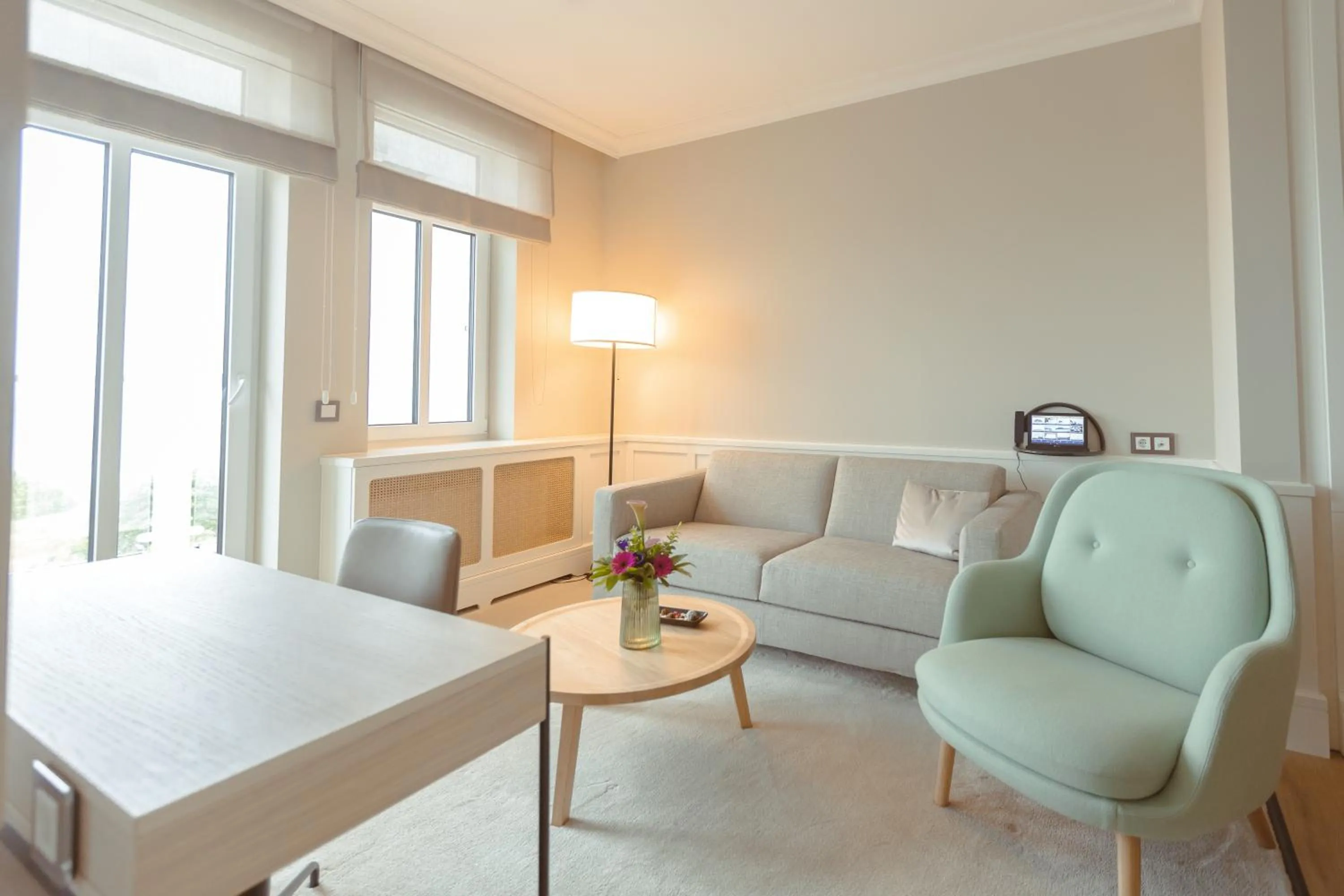 Living room in Strandhotel Ostende