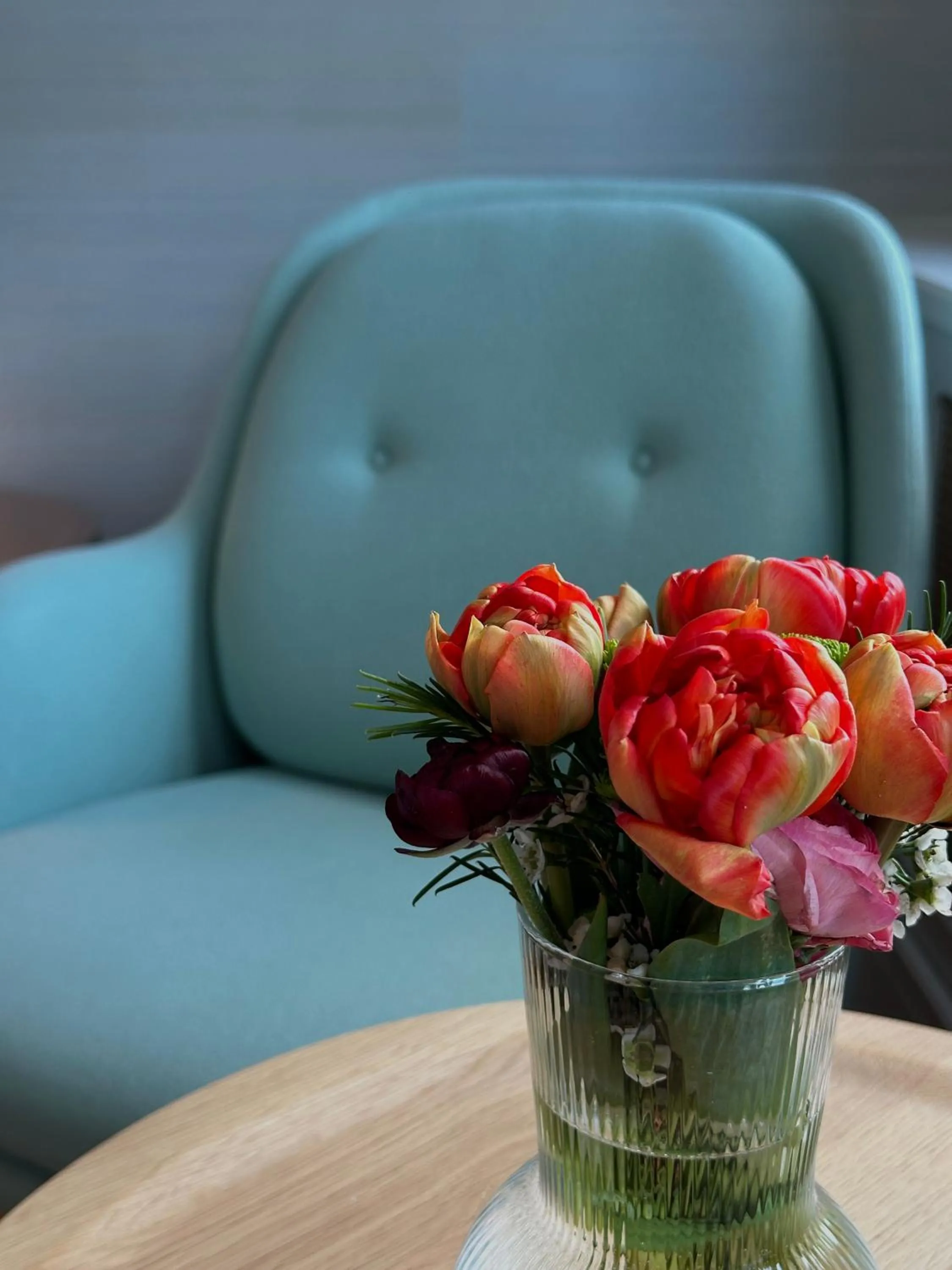 Living room in Strandhotel Ostende