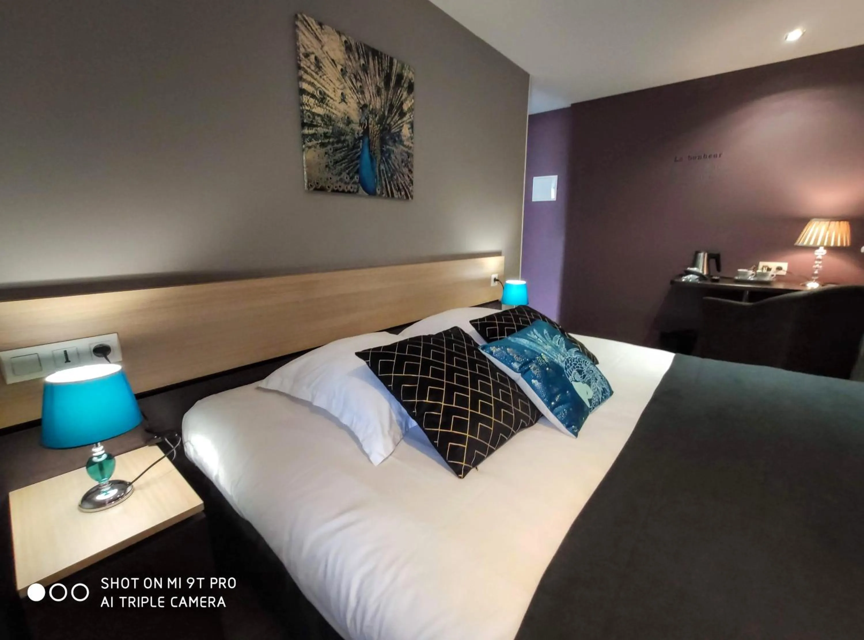 Decorative detail, Bed in Celtic Hotel