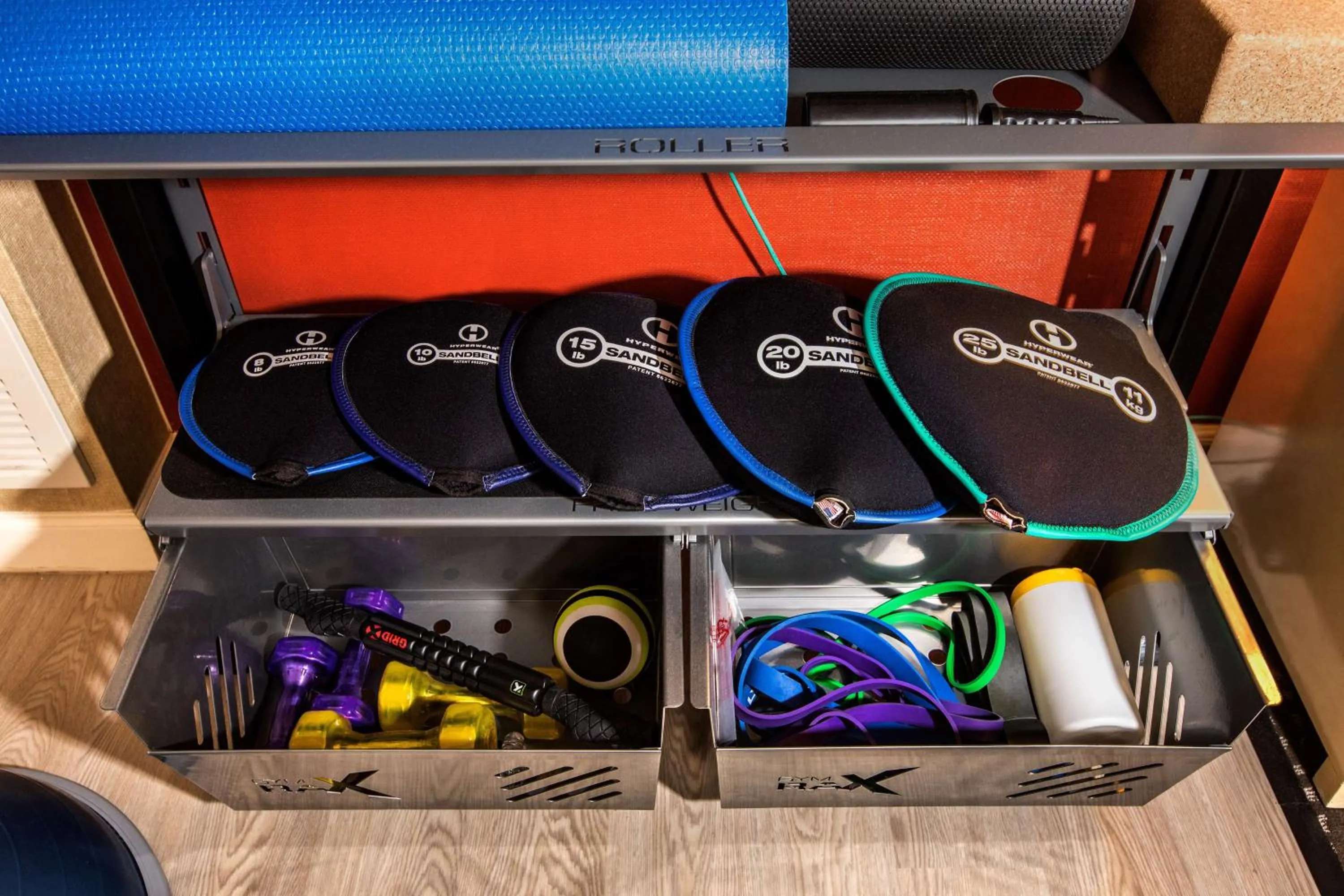 Fitness centre/facilities in Hilton Anatole